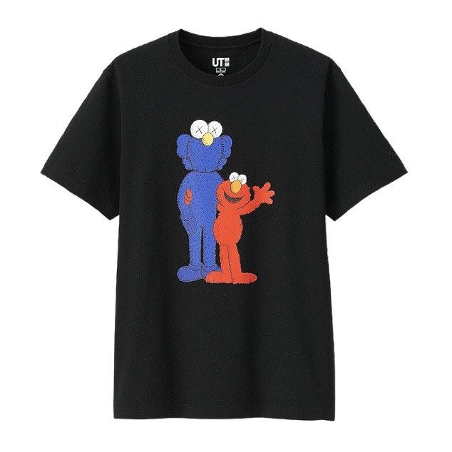 Kaws × Uniqlo KAWS x Uniqlo x Sesame Street BFF Elmo Tee Size US M / EU 48-50 / 2 - 1 Thumbnail