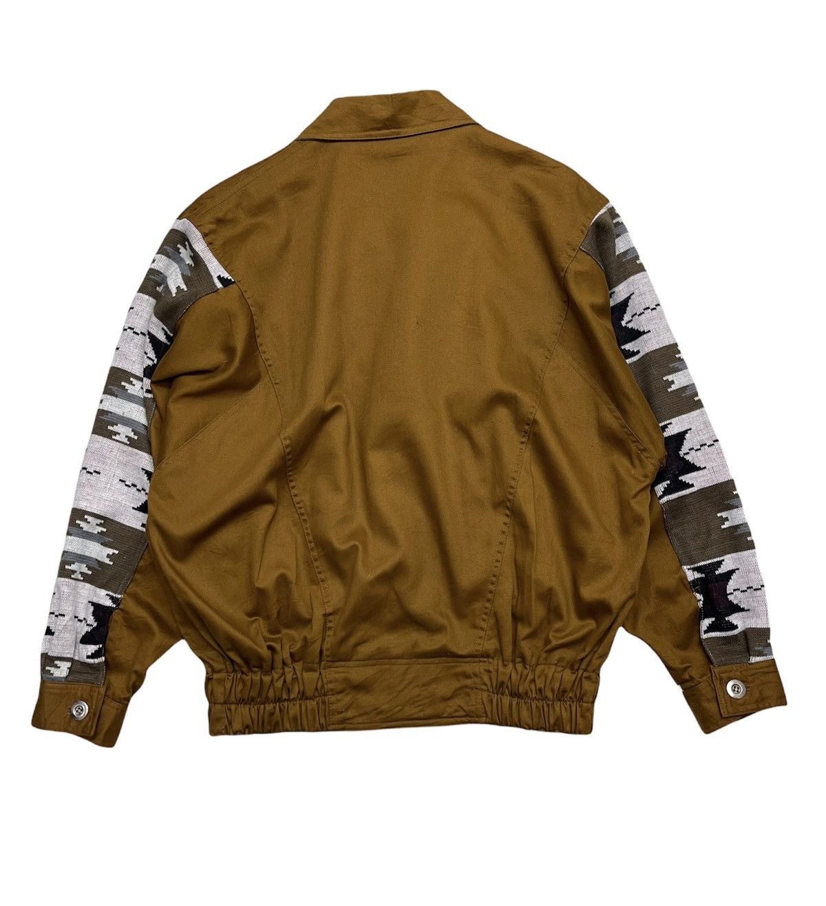 Japanese Brand Vintage Neo Blood Tokyo Navajo Hybrid Bomber Jacket Size US L / EU 52-54 / 3 - 10 Thumbnail