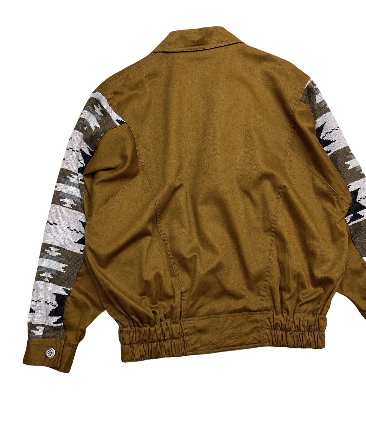 Japanese Brand Vintage Neo Blood Tokyo Navajo Hybrid Bomber Jacket Size US L / EU 52-54 / 3 - 8 Thumbnail