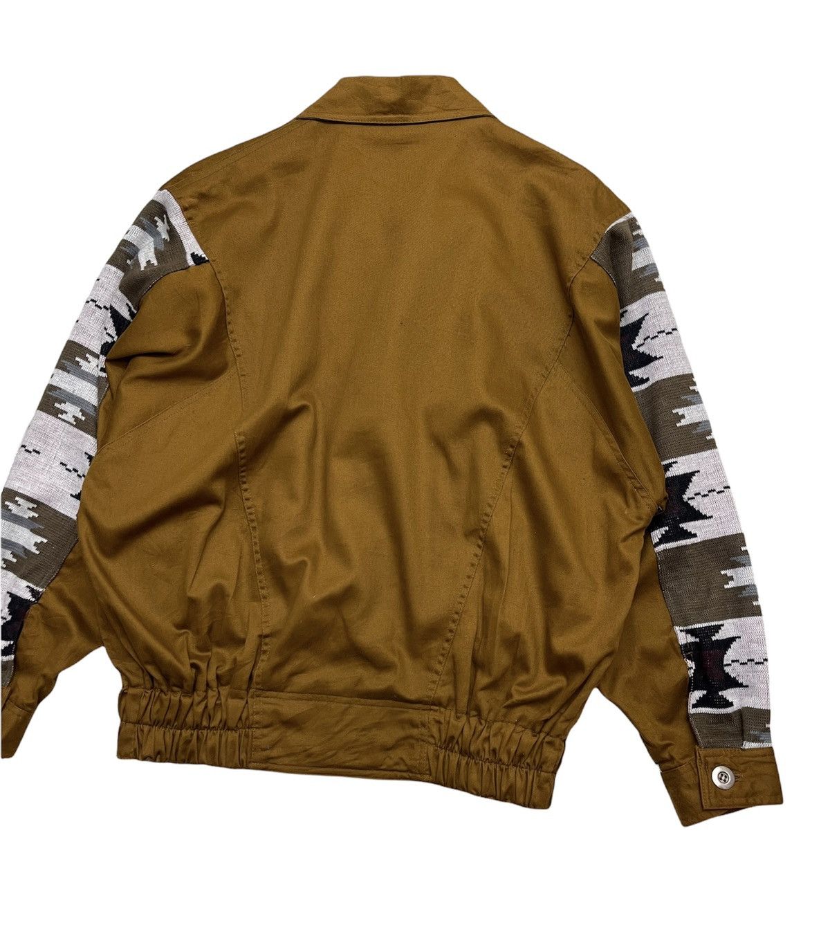 Japanese Brand Vintage Neo Blood Tokyo Navajo Hybrid Bomber Jacket Size US L / EU 52-54 / 3 - 9 Thumbnail