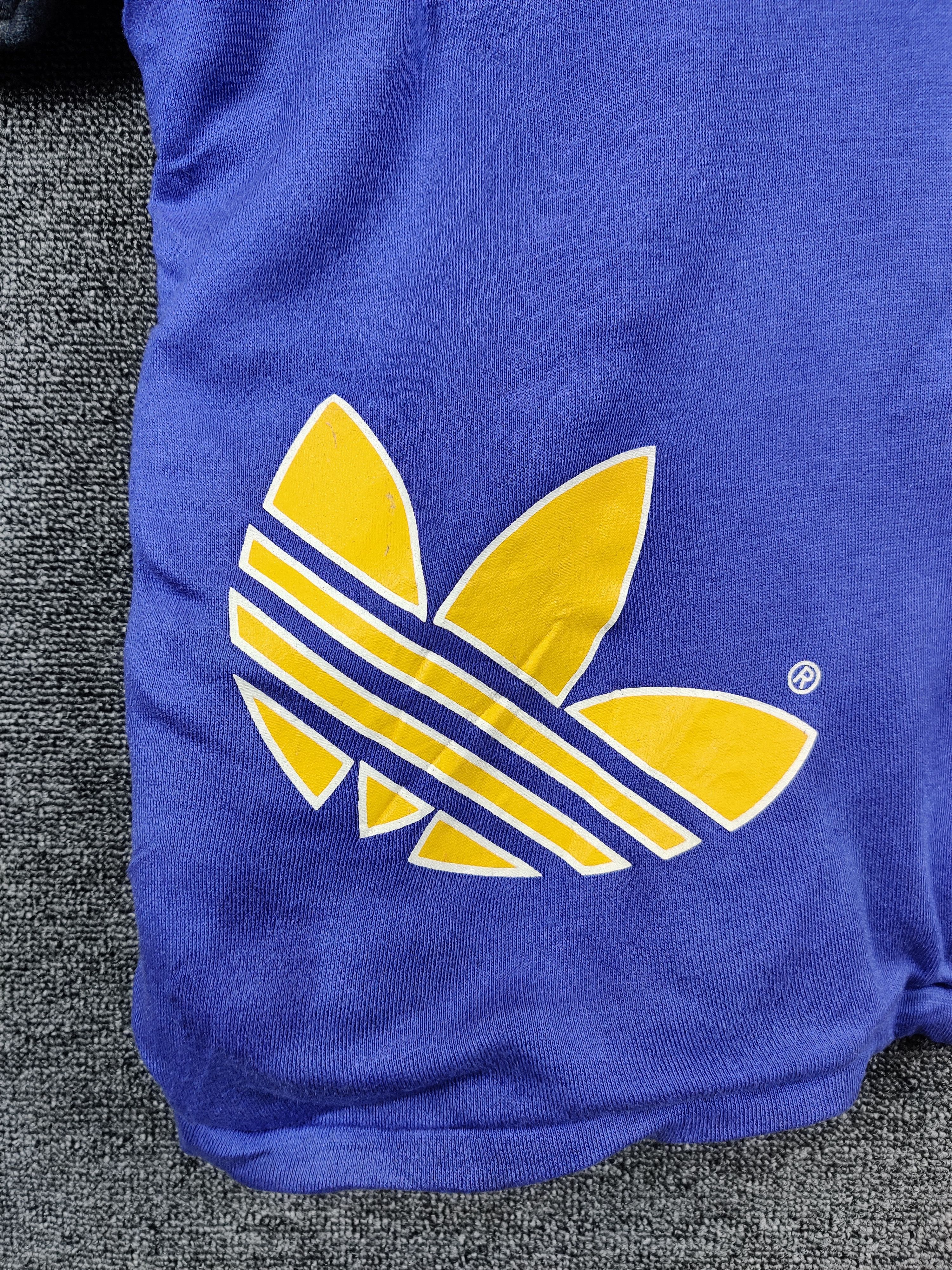 Adidas Vintage 90s Adidas Trefoil Sherpa Big Logo Jacket Size US XXL / EU 58 / 5 - 6 Thumbnail