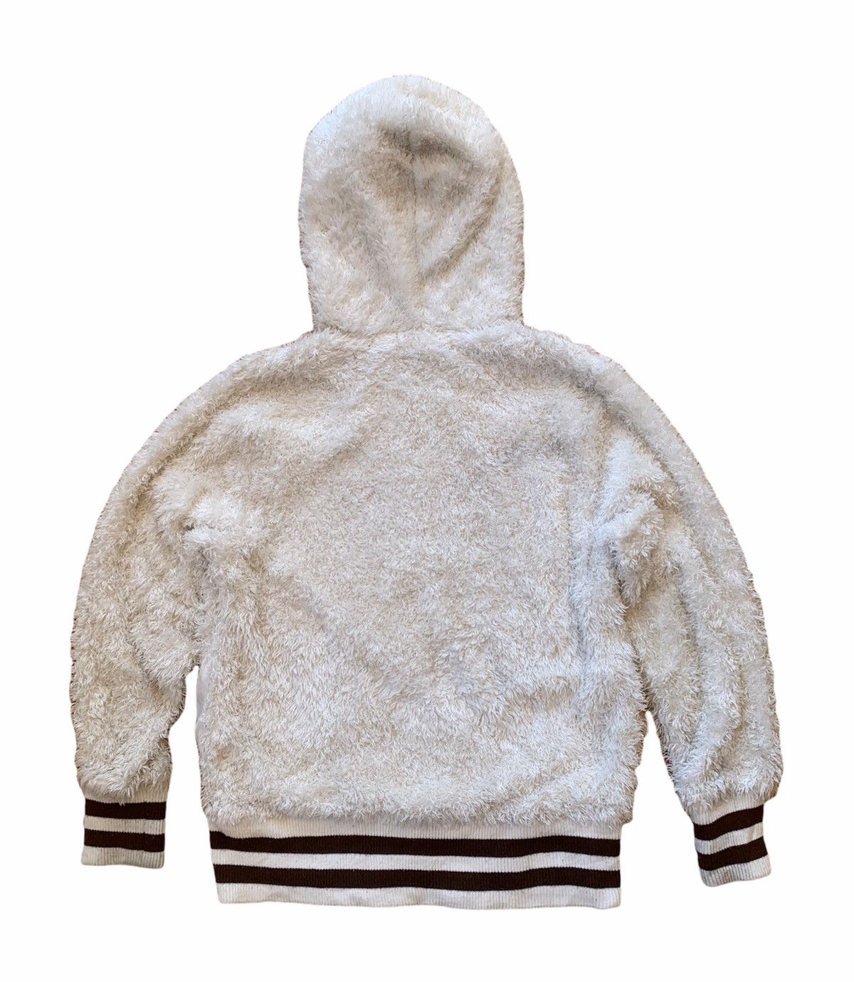 Fiorucci × If Six Was Nine × Le Grande Bleu (L.G.B.) ☃️ Fiorucci SpellOut Logo Mink Fur Hoodie Size US S / EU 44-46 / 1 - 2 Thumbnail