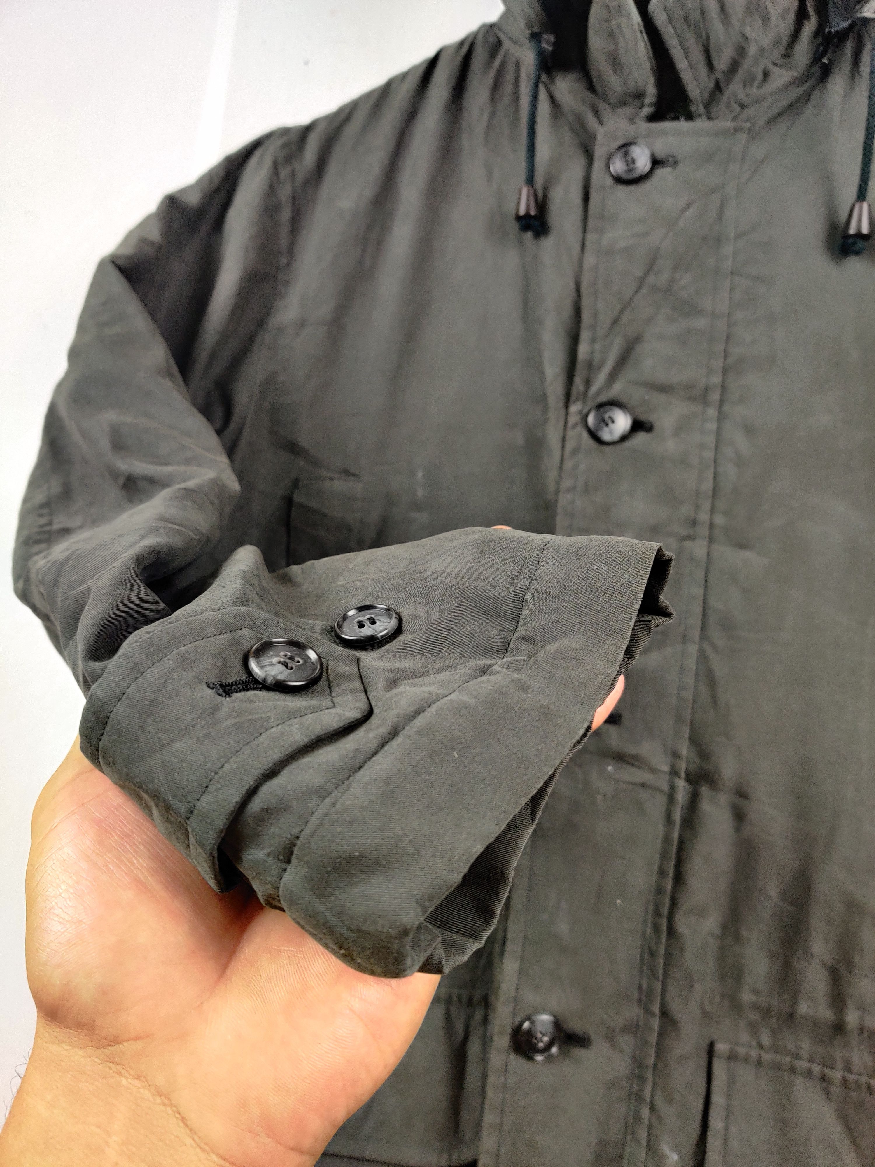 Japanese Brand Vintage Japanese Brand Radici Black Parkas Jacket Size US S / EU 44-46 / 1 - 7 Thumbnail