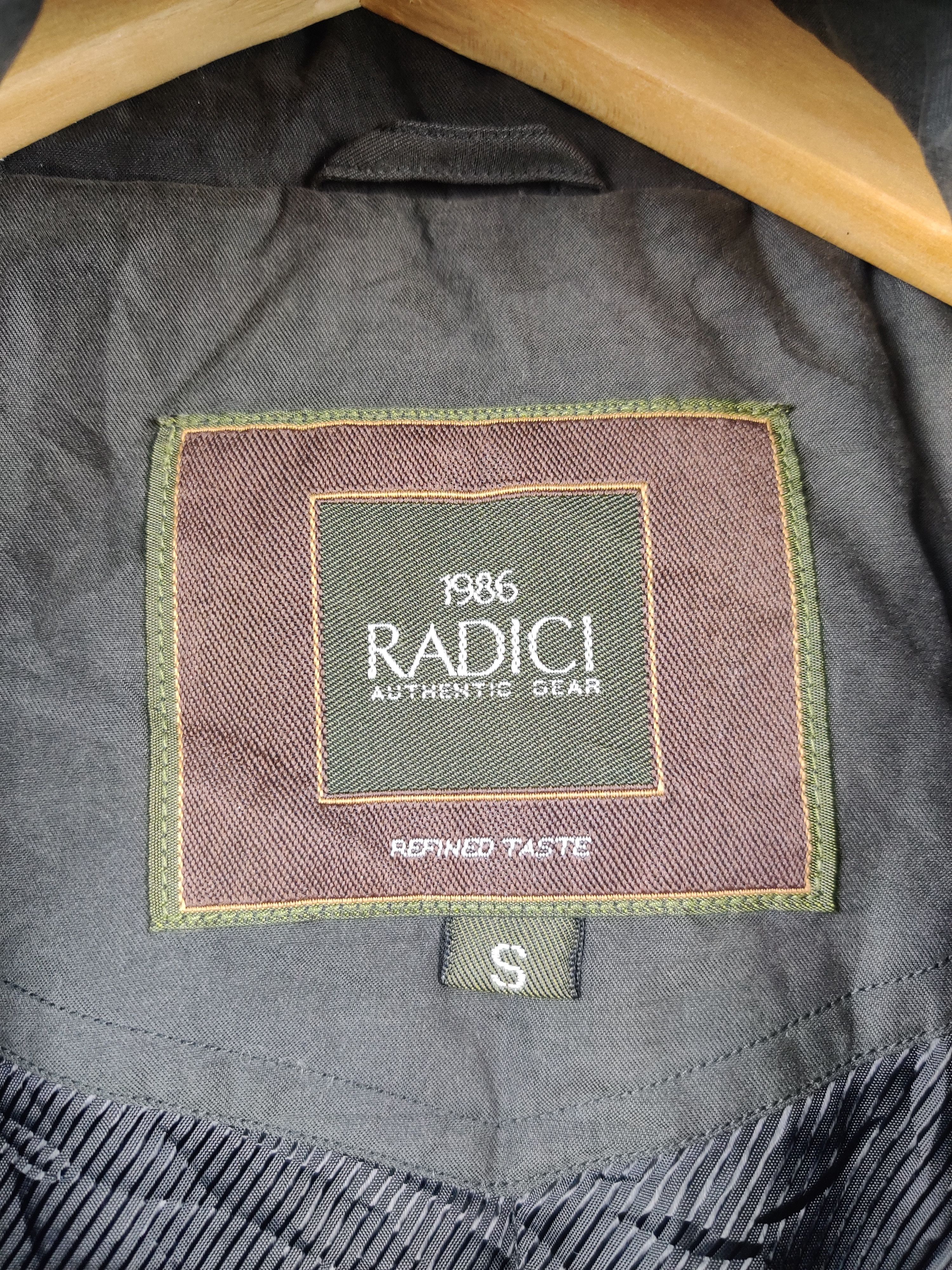 Japanese Brand Vintage Japanese Brand Radici Black Parkas Jacket Size US S / EU 44-46 / 1 - 4 Thumbnail