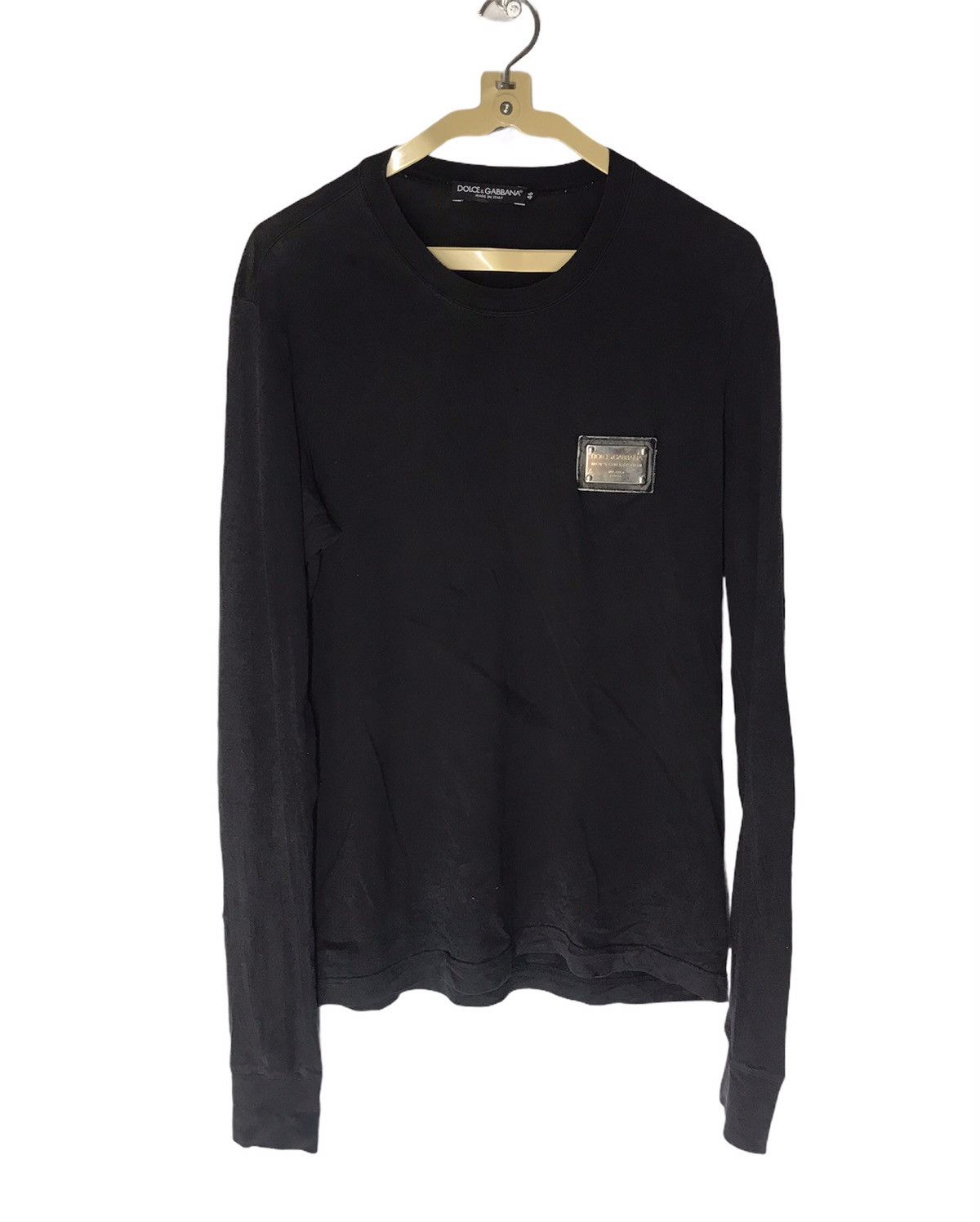 Designer × Dolce & Gabbana Dolce&gabbana long sleeve tee Size US S / EU 44-46 / 1 - 1 Thumbnail