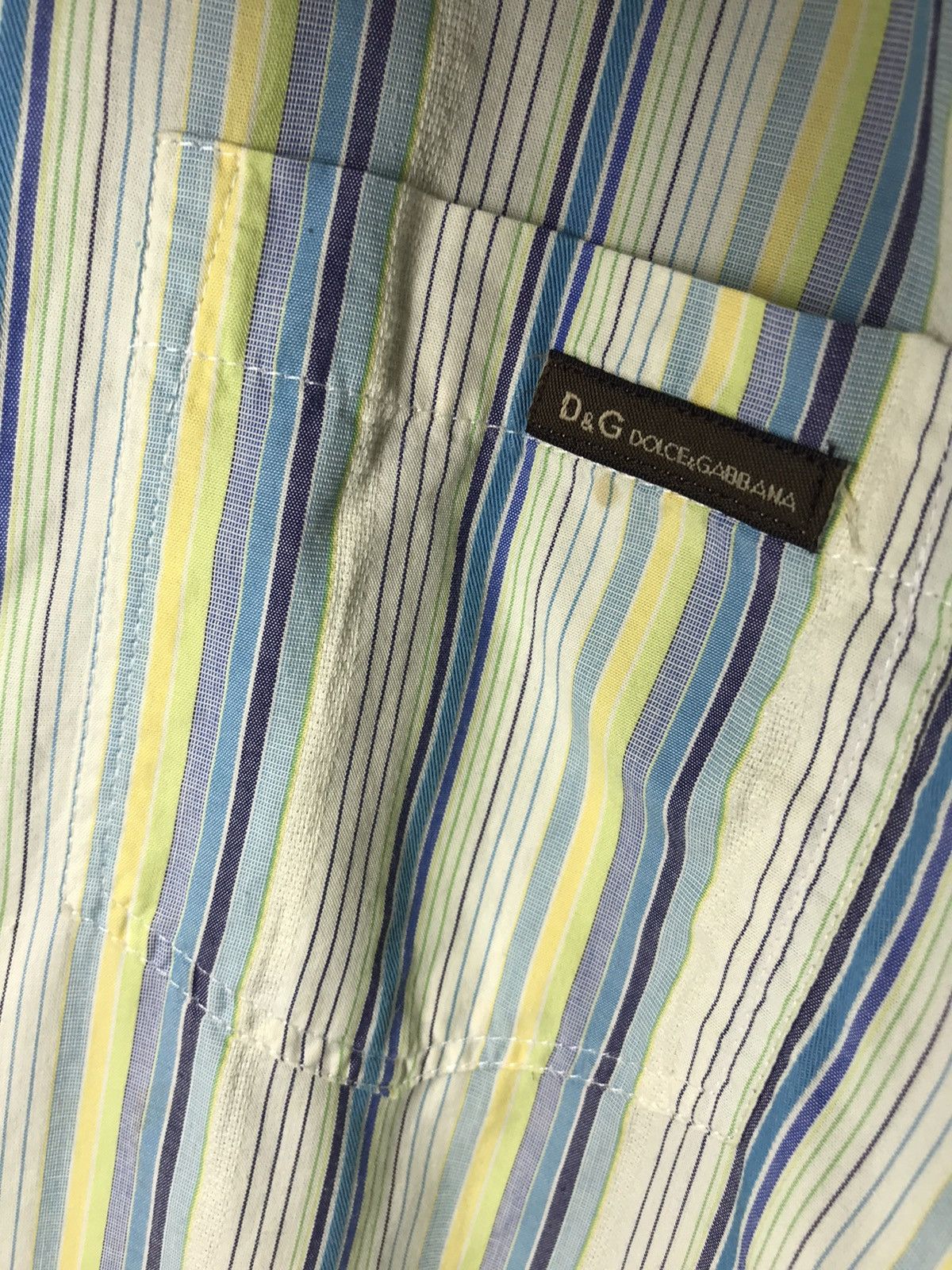 Designer × Dolce & Gabbana D&G stripe button up shirt Size US XS / EU 42 / 0 - 8 Thumbnail