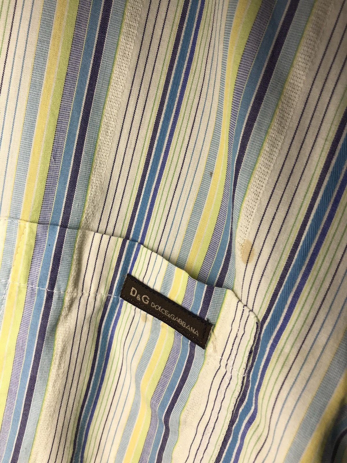 Designer × Dolce & Gabbana D&G stripe button up shirt Size US XS / EU 42 / 0 - 9 Thumbnail