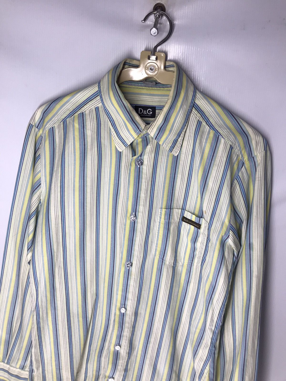 Designer × Dolce & Gabbana D&G stripe button up shirt Size US XS / EU 42 / 0 - 5 Thumbnail