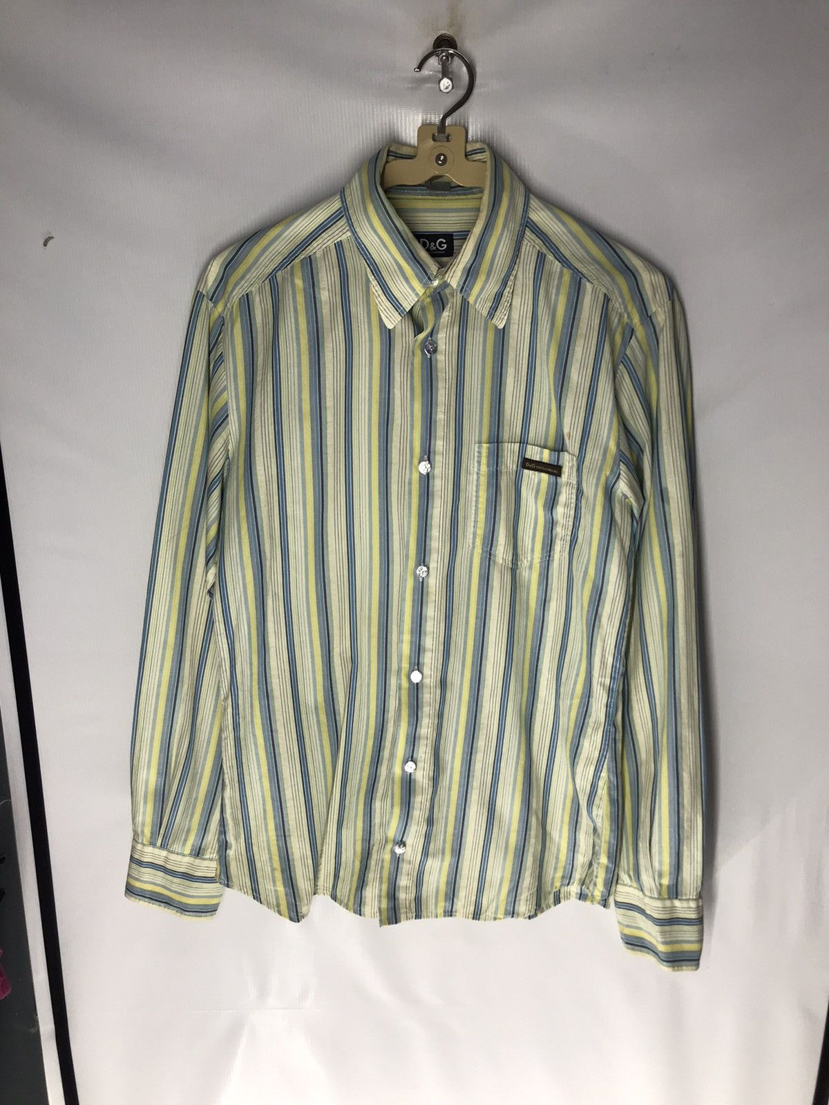 Designer × Dolce & Gabbana D&G stripe button up shirt Size US XS / EU 42 / 0 - 10 Thumbnail