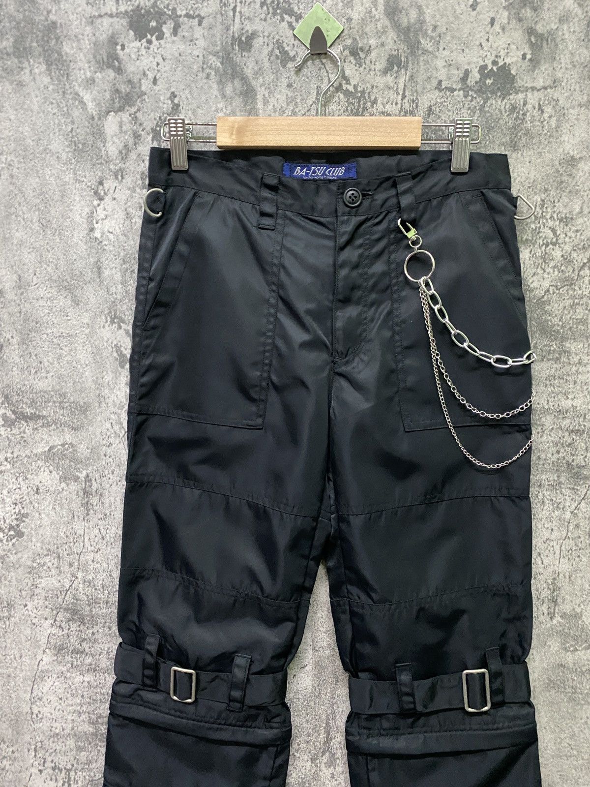 Japanese Brand × Seditionaries Japanese Brand BA-TSU CLUB Bondage Nylon Pants Size US 28 / EU 44 - 4 Thumbnail