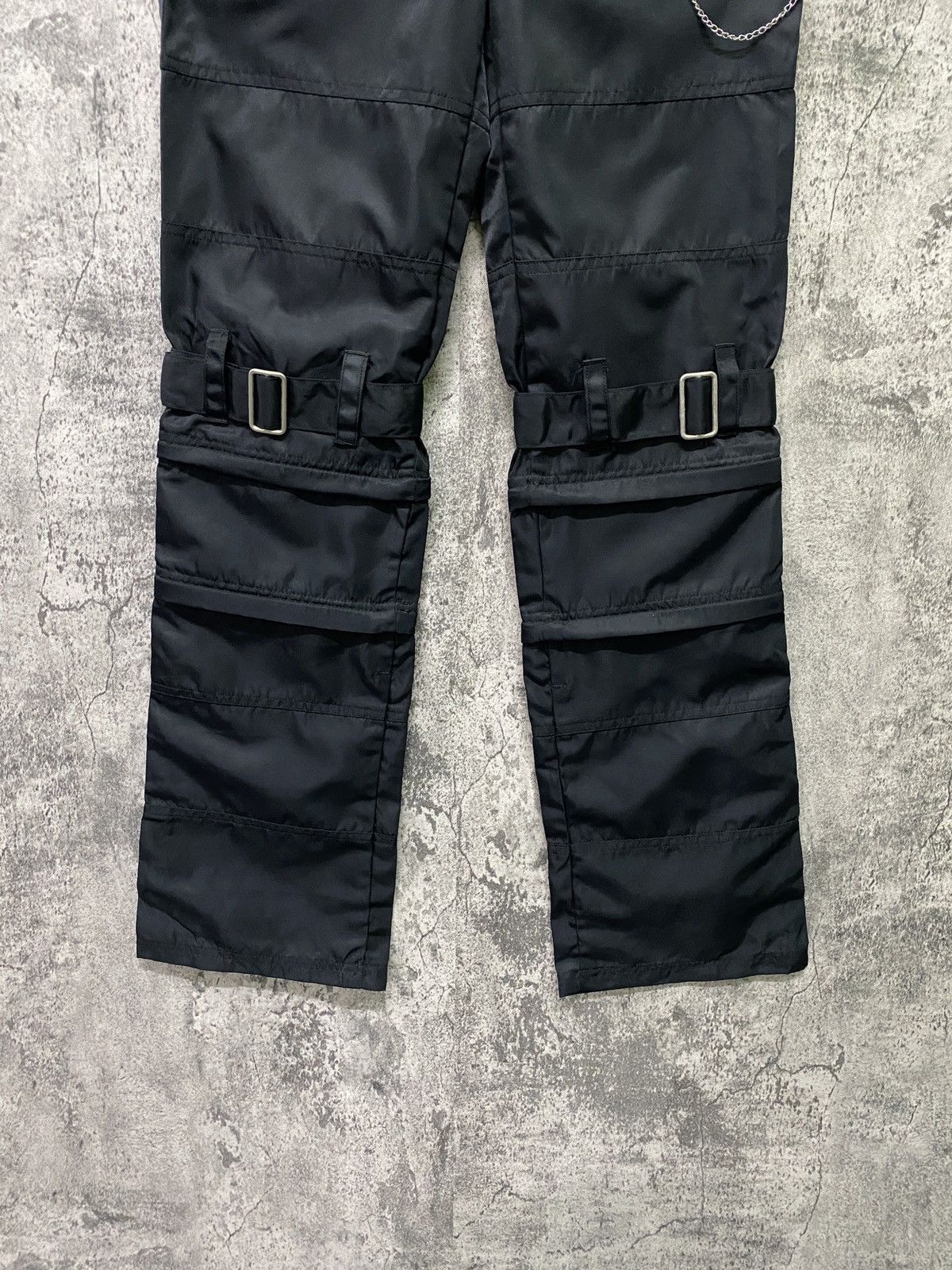 Japanese Brand × Seditionaries Japanese Brand BA-TSU CLUB Bondage Nylon Pants Size US 28 / EU 44 - 3 Thumbnail