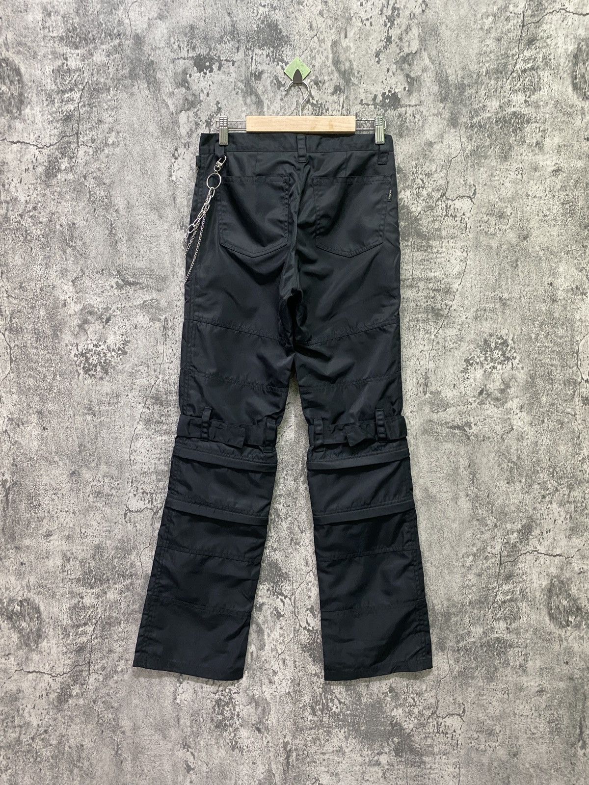 Japanese Brand × Seditionaries Japanese Brand BA-TSU CLUB Bondage Nylon Pants Size US 28 / EU 44 - 2 Thumbnail