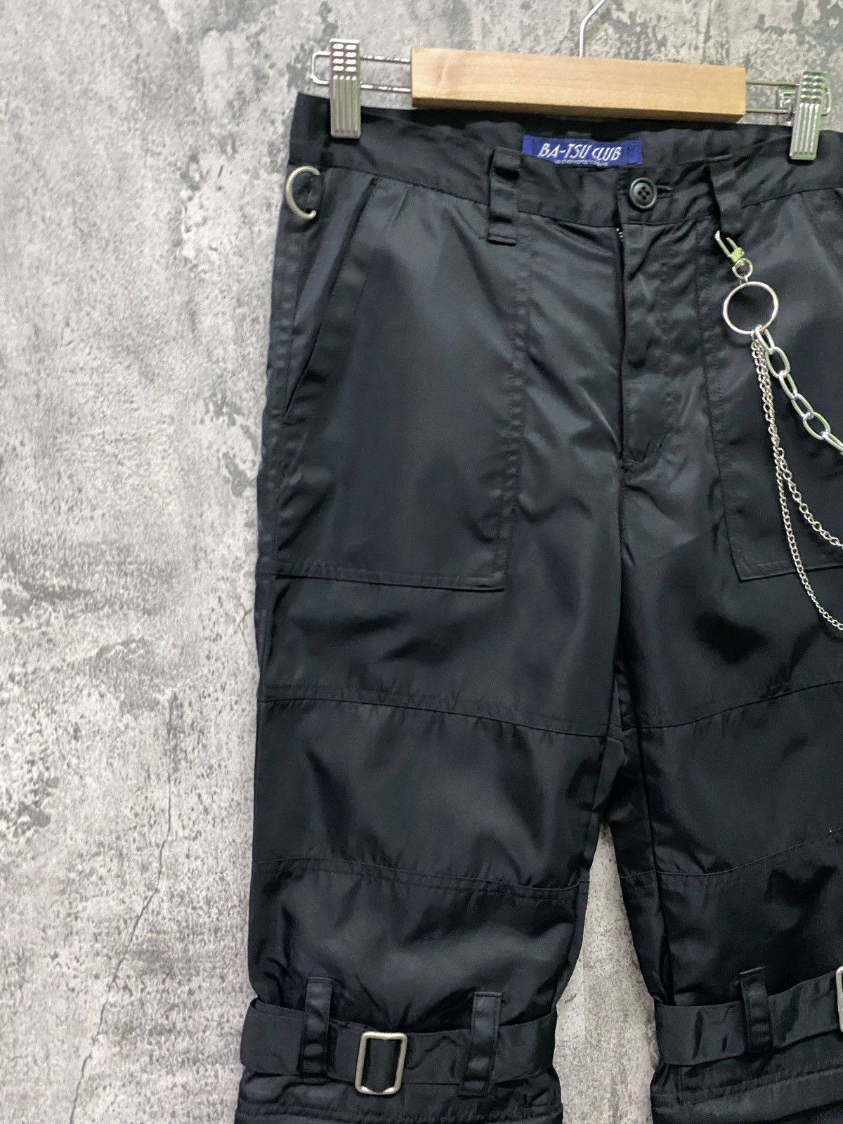Japanese Brand × Seditionaries Japanese Brand BA-TSU CLUB Bondage Nylon Pants Size US 28 / EU 44 - 5 Thumbnail