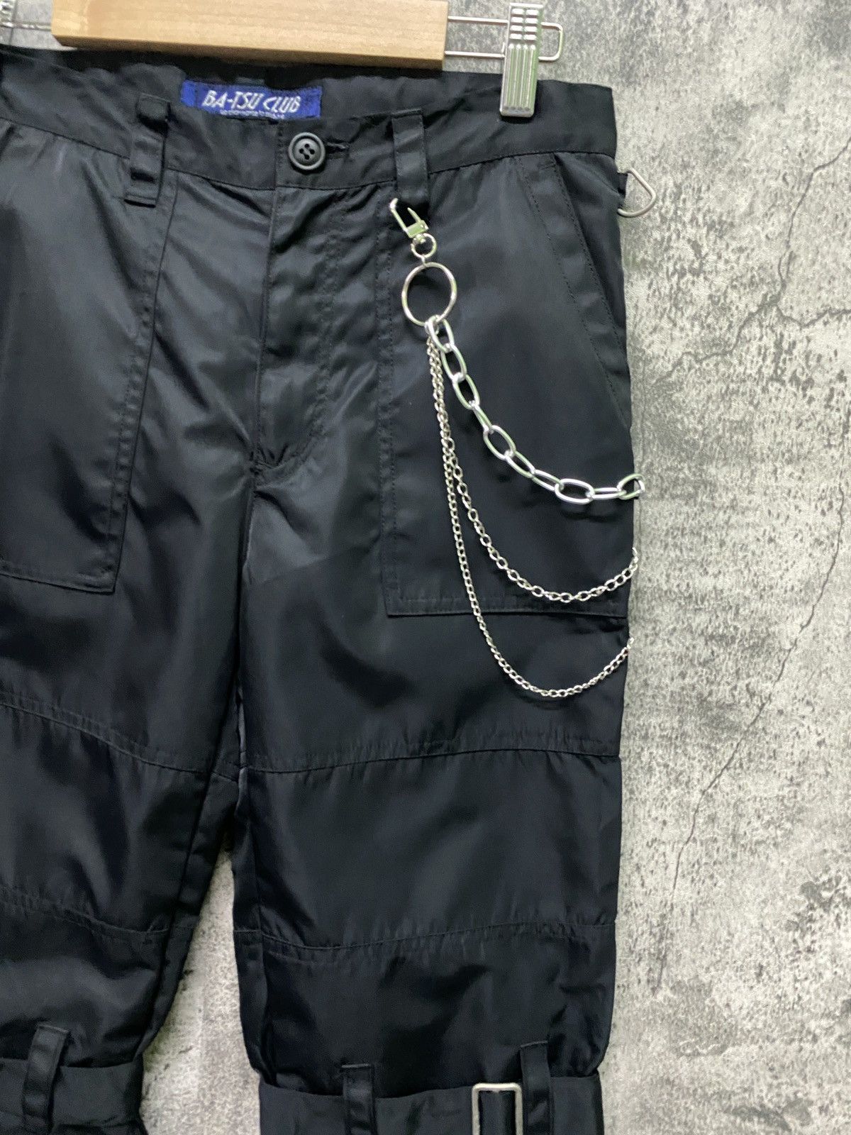 Japanese Brand × Seditionaries Japanese Brand BA-TSU CLUB Bondage Nylon Pants Size US 28 / EU 44 - 6 Thumbnail