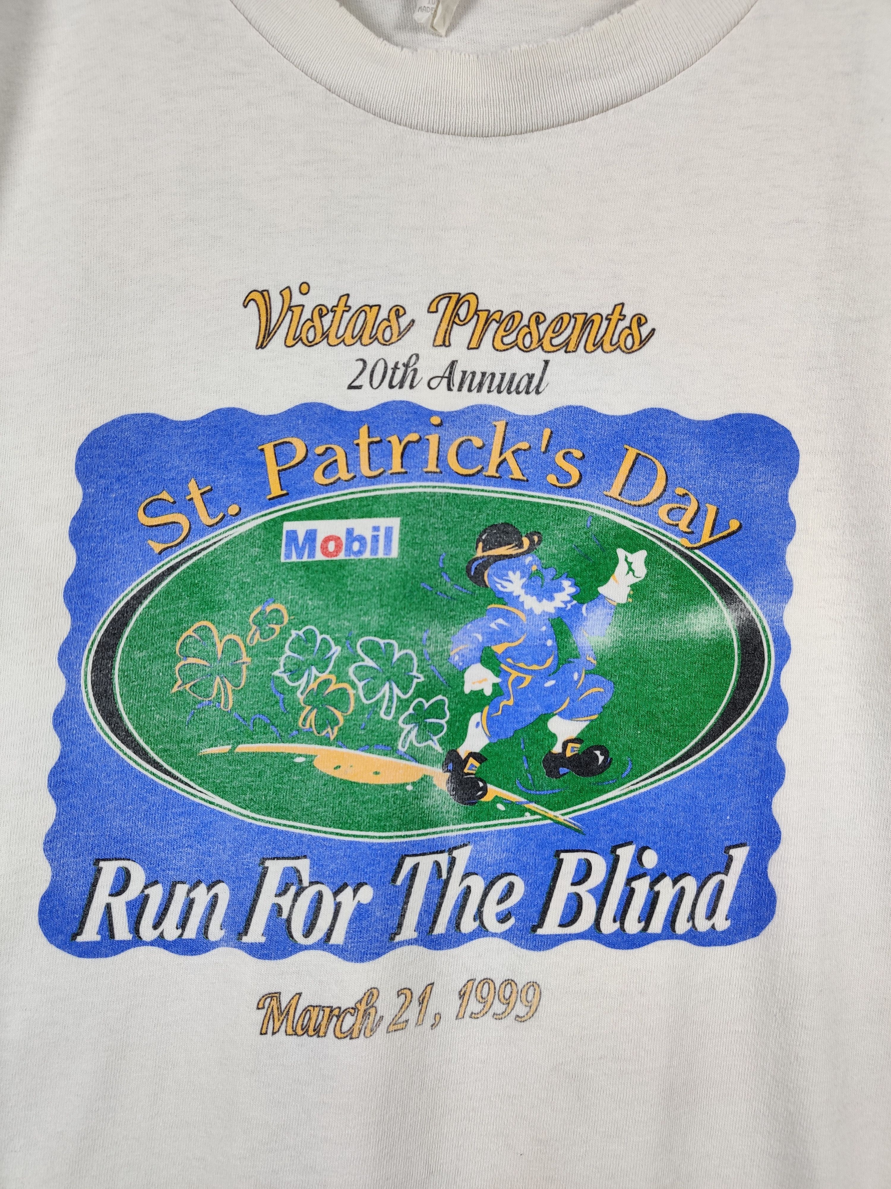 Vintage Vintage Trashed 90's St. Patrick's Day Distressed Tee Tshirt Size US L / EU 52-54 / 3 - 8 Thumbnail