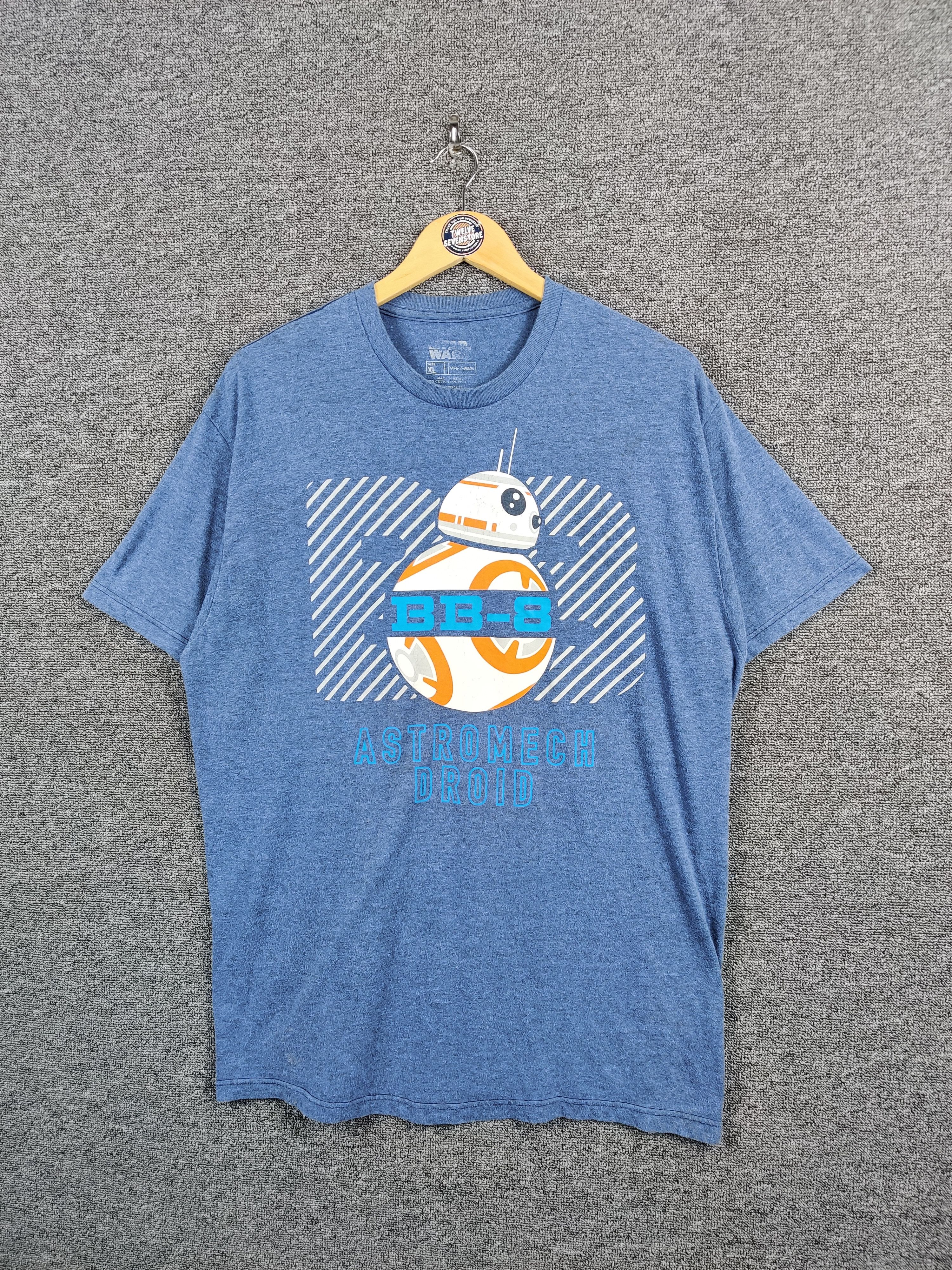 Star Wars Vintage Star Wars BB-8 Astromech Droid Movie Tees Tshirts Size US XL / EU 56 / 4 - 2 Thumbnail