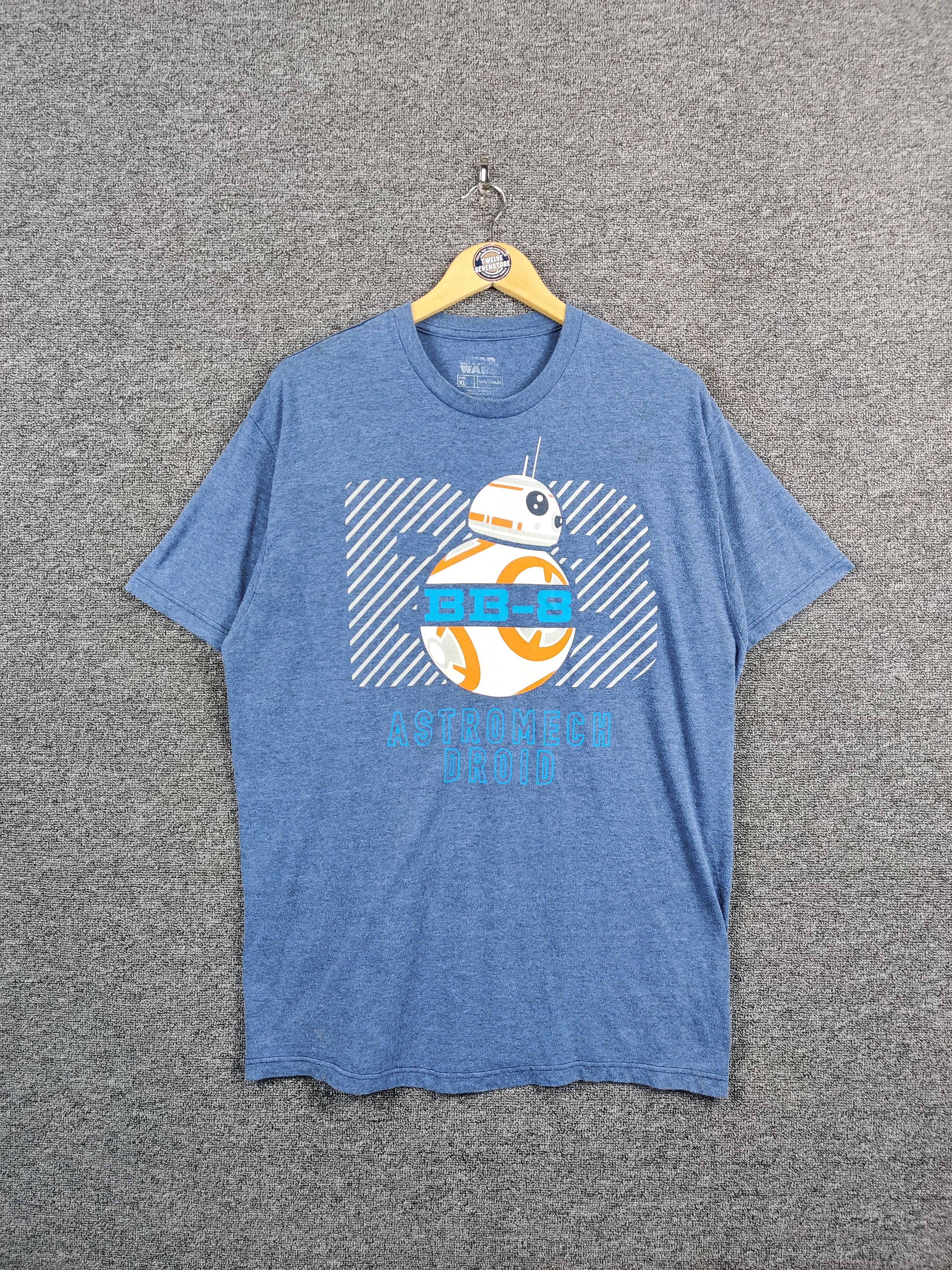 Star Wars Vintage Star Wars BB-8 Astromech Droid Movie Tees Tshirts Size US XL / EU 56 / 4 - 1 Thumbnail