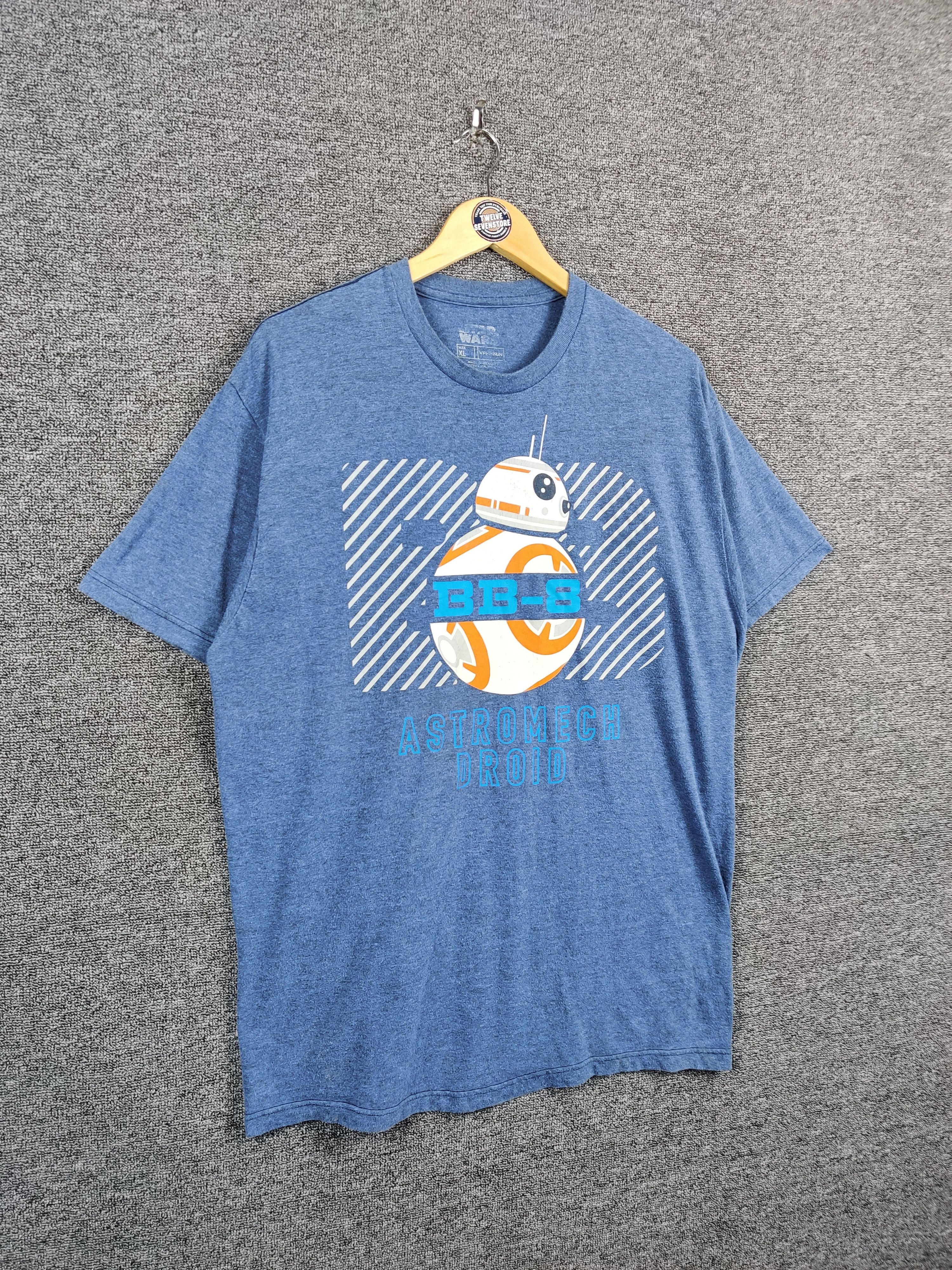 Star Wars Vintage Star Wars BB-8 Astromech Droid Movie Tees Tshirts Size US XL / EU 56 / 4 - 6 Thumbnail