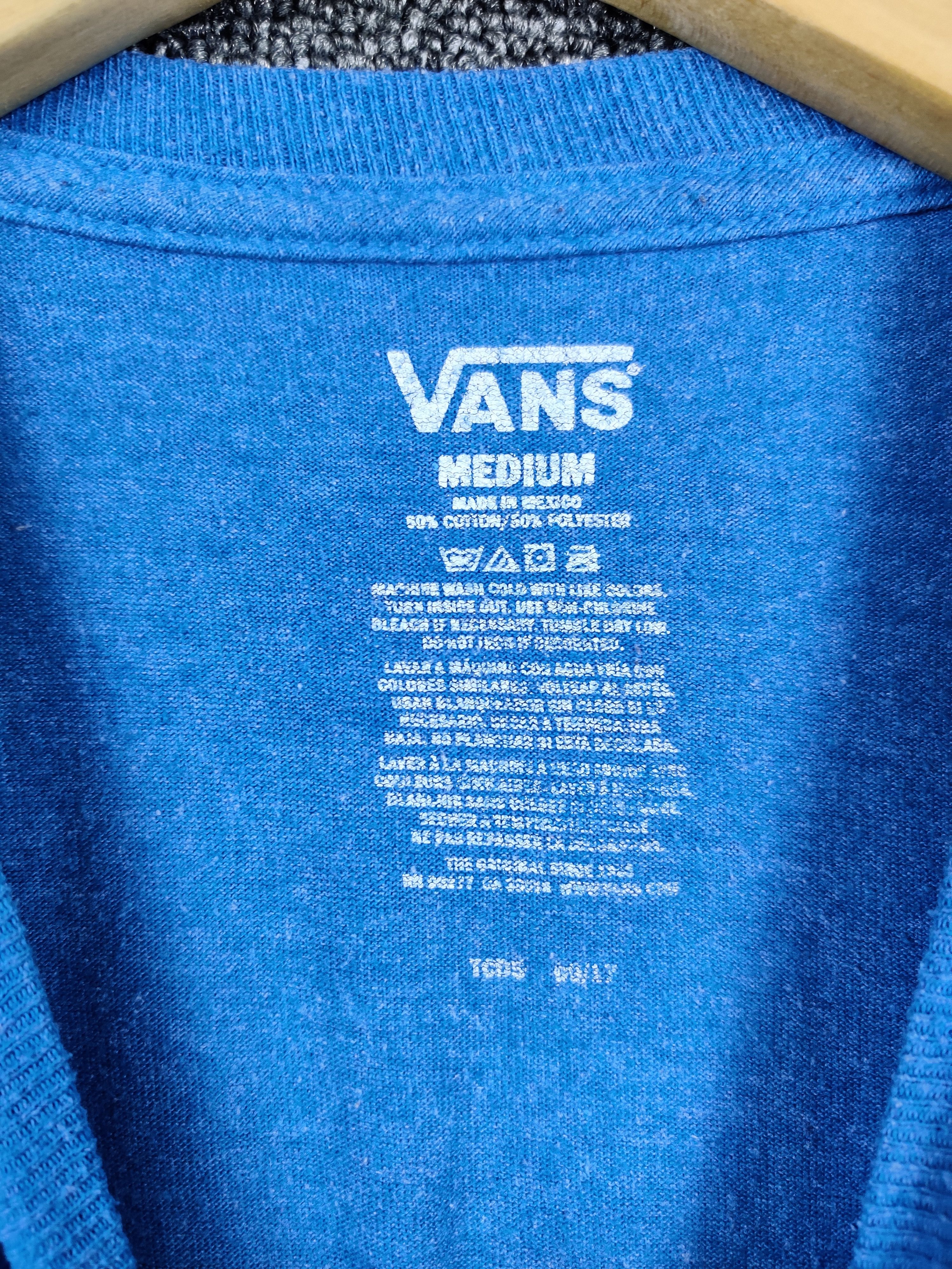 Vans Vintage Vans Skateboard Spellout Tee Tshirt Size US M / EU 48-50 / 2 - 7 Thumbnail