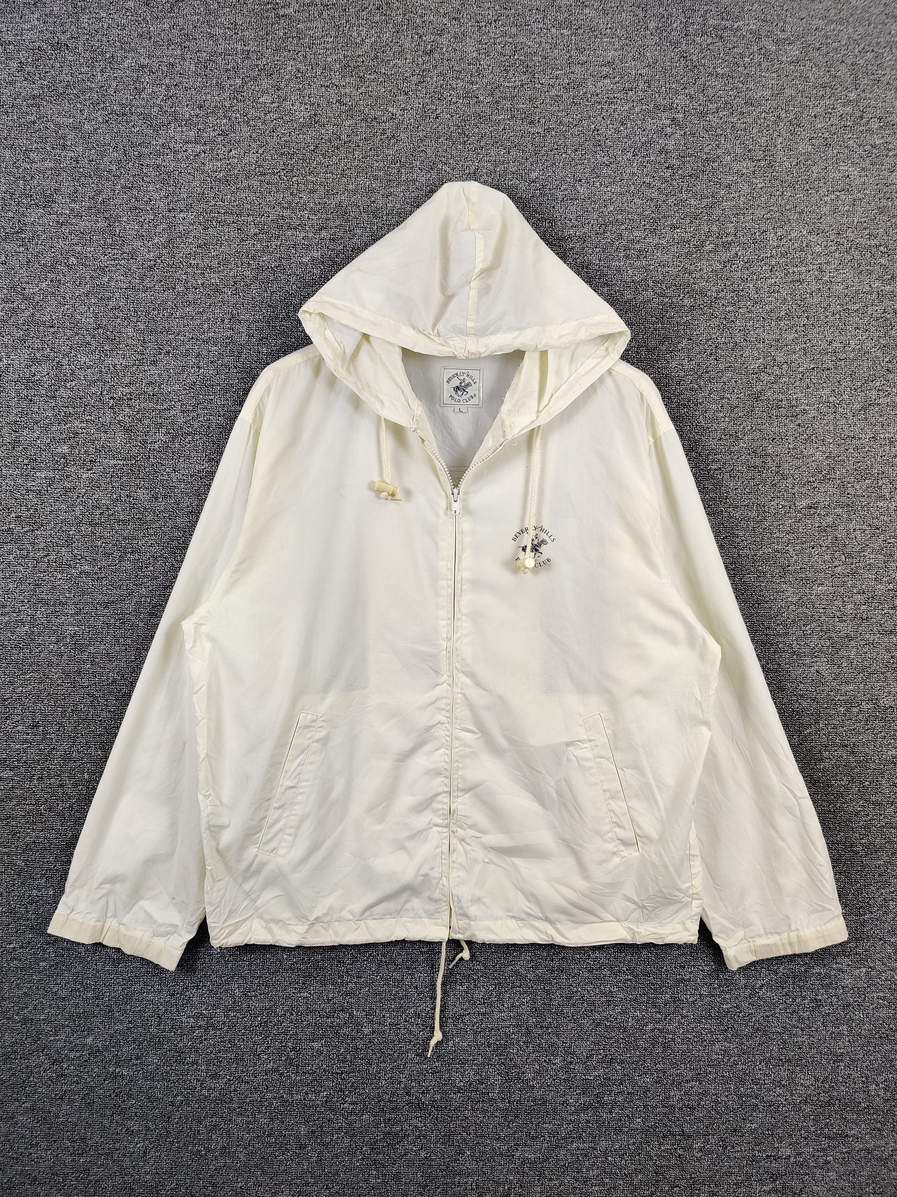 Beverly Hills Polo Club Vintage Beverly Hills Polo Club Big Logo Windbreaker Jacket Size US L / EU 52-54 / 3 - 3 Thumbnail
