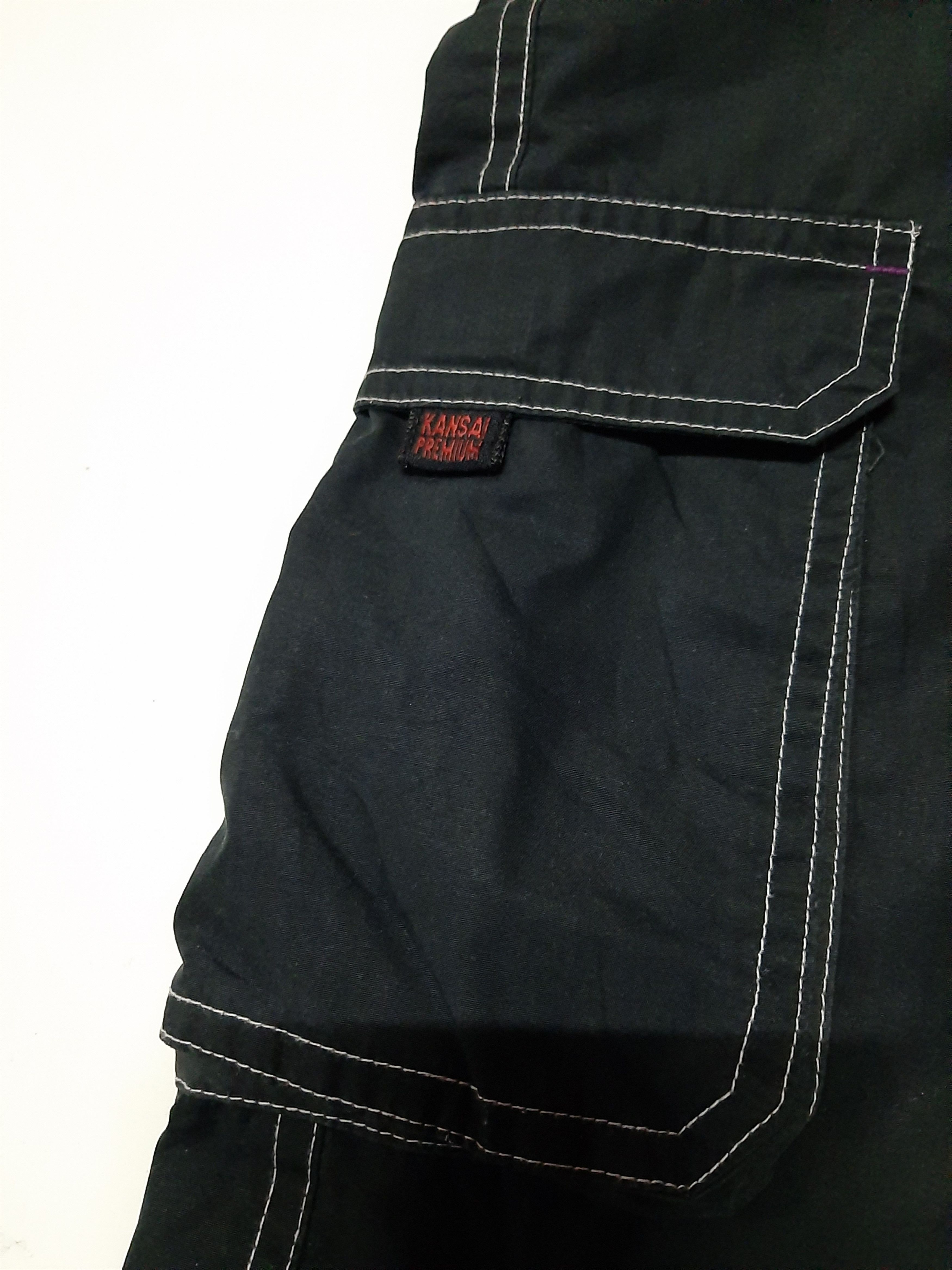 Kansai Yamamoto × Vintage VINTAGE KANSAI YAMAMOTO ANKLE CUT CARGO PANT Size US 27 - 6 Thumbnail