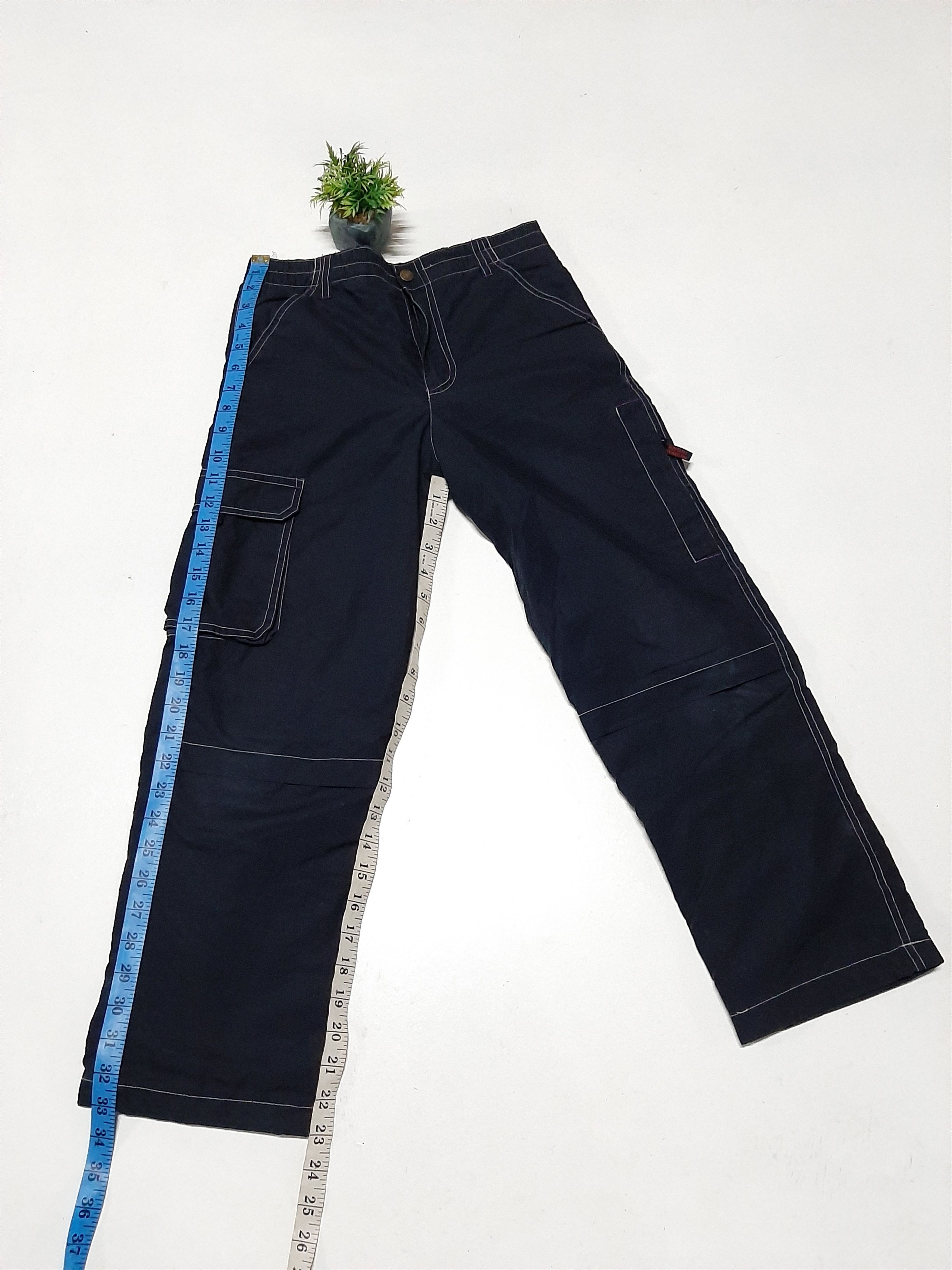 image of Kansai Yamamoto Ankle Cut Cargo Pant in Black, Men's (Size 27)