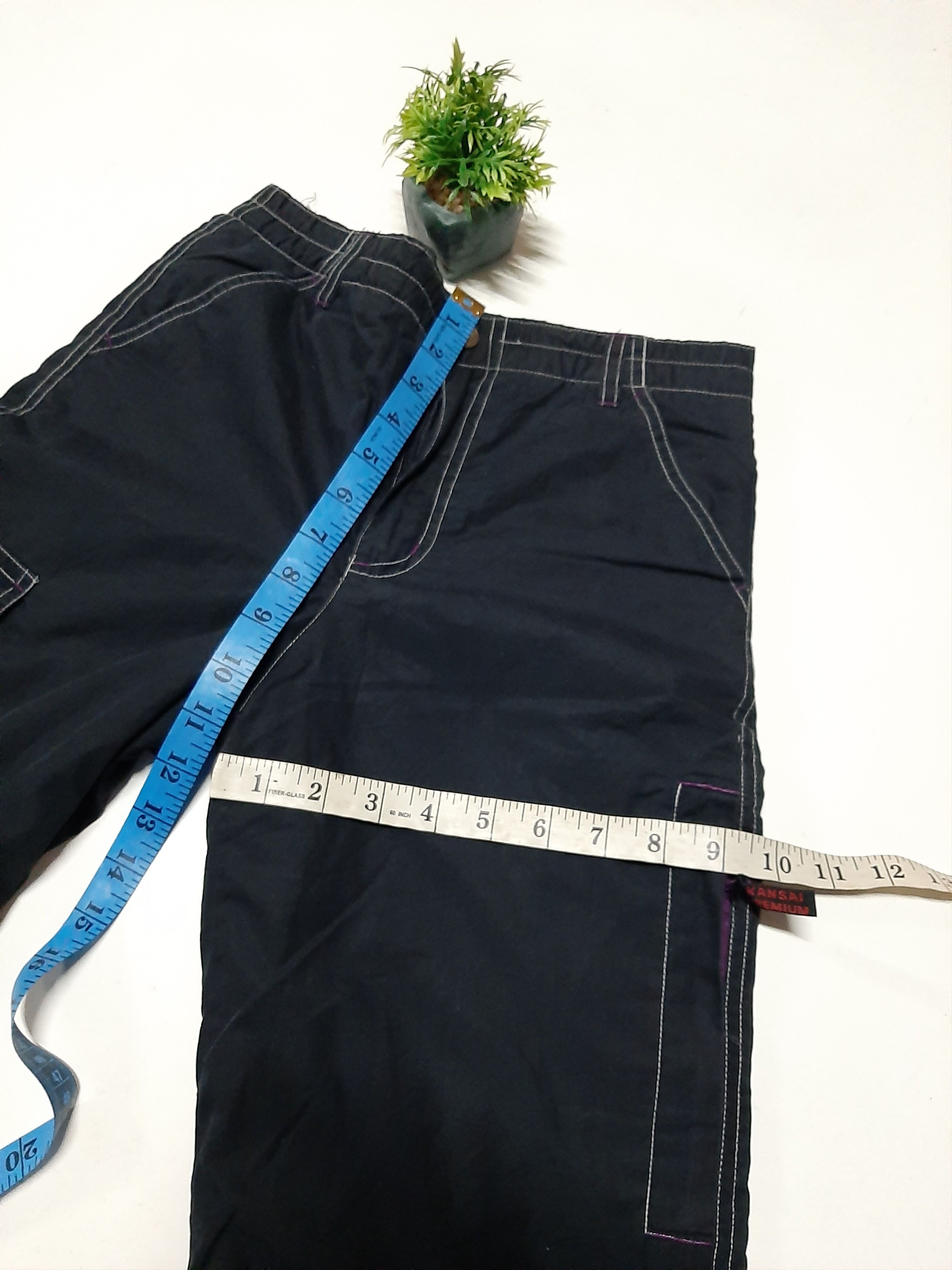 Kansai Yamamoto × Vintage VINTAGE KANSAI YAMAMOTO ANKLE CUT CARGO PANT Size US 27 - 5 Thumbnail