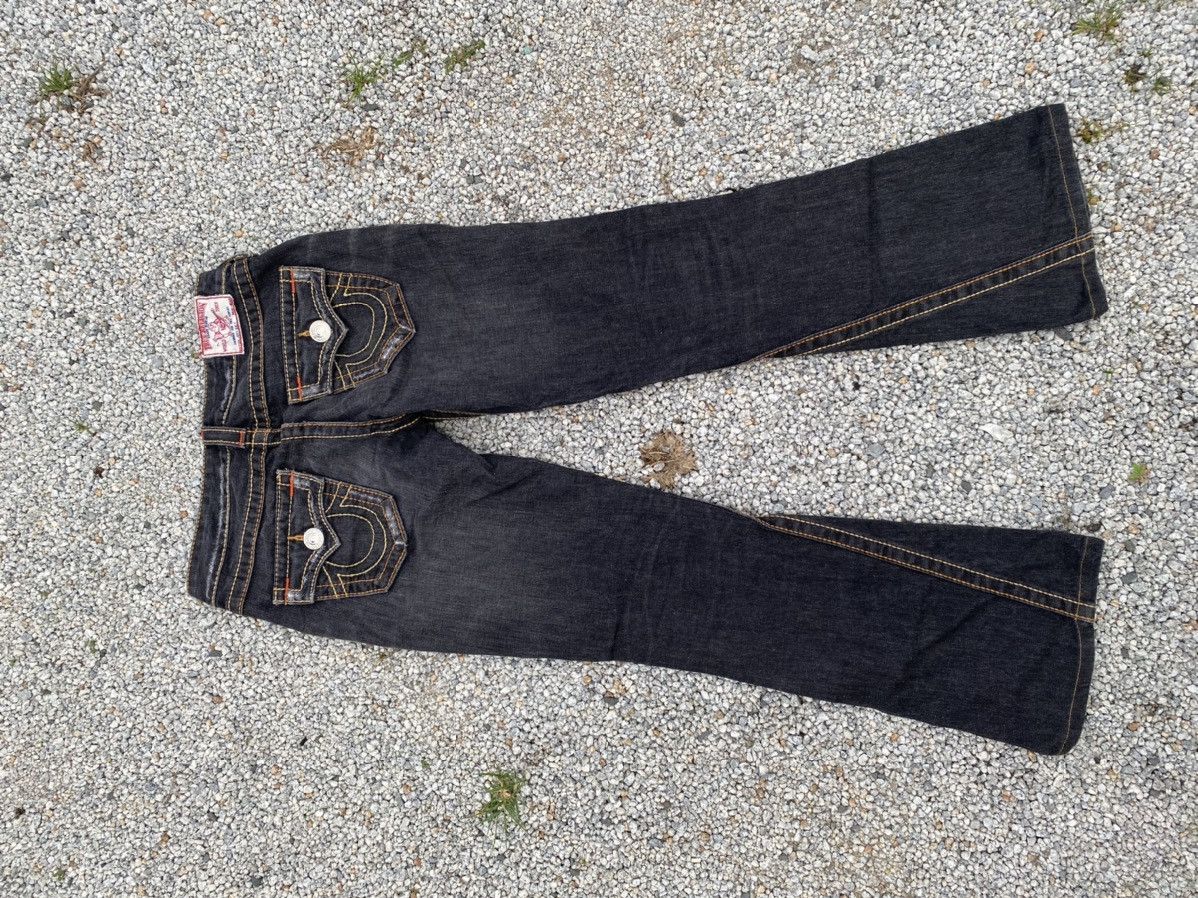 True Religion True Religon Distressed Jeans dark wash Size 30" / US 8 / IT 44 - 2 Thumbnail