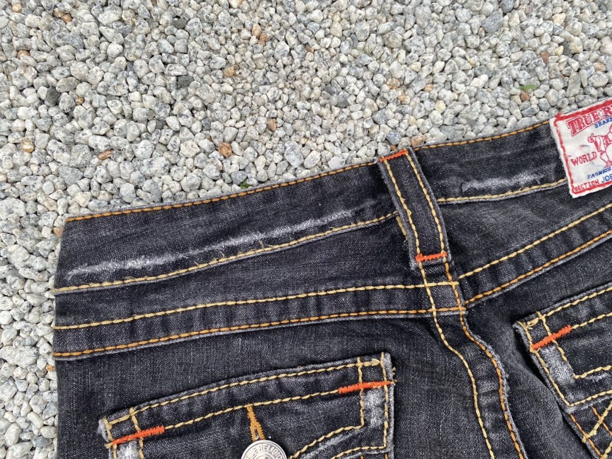 True Religion True Religon Distressed Jeans dark wash Size 30" / US 8 / IT 44 - 14 Thumbnail
