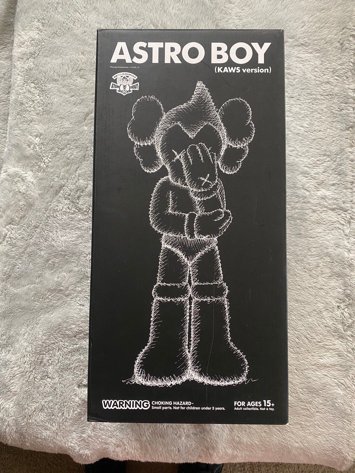 Pre-owned Kaws Astro Boy Companion 100% Authentic Best Price Anywhere In Black