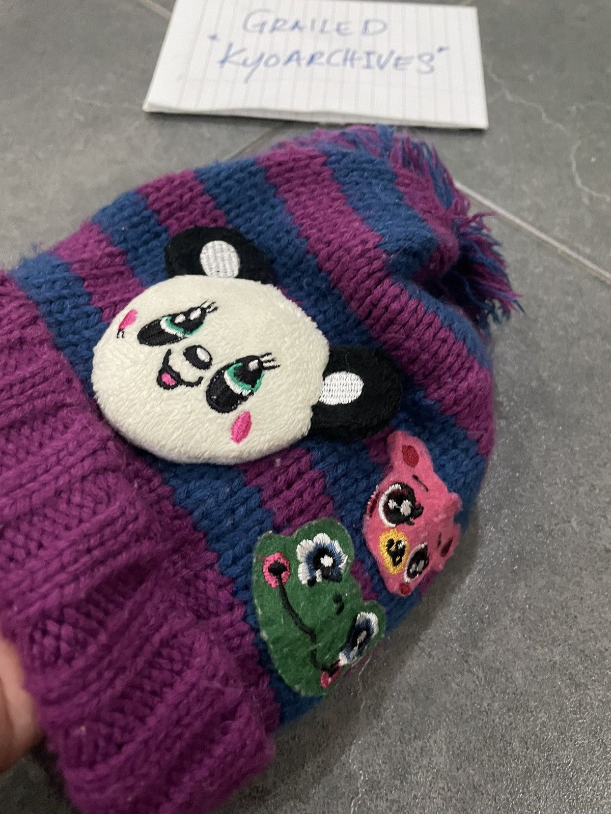 Japanese Brand GRAND GROUND DREAMU BEANIE Size ONE SIZE - 3 Thumbnail