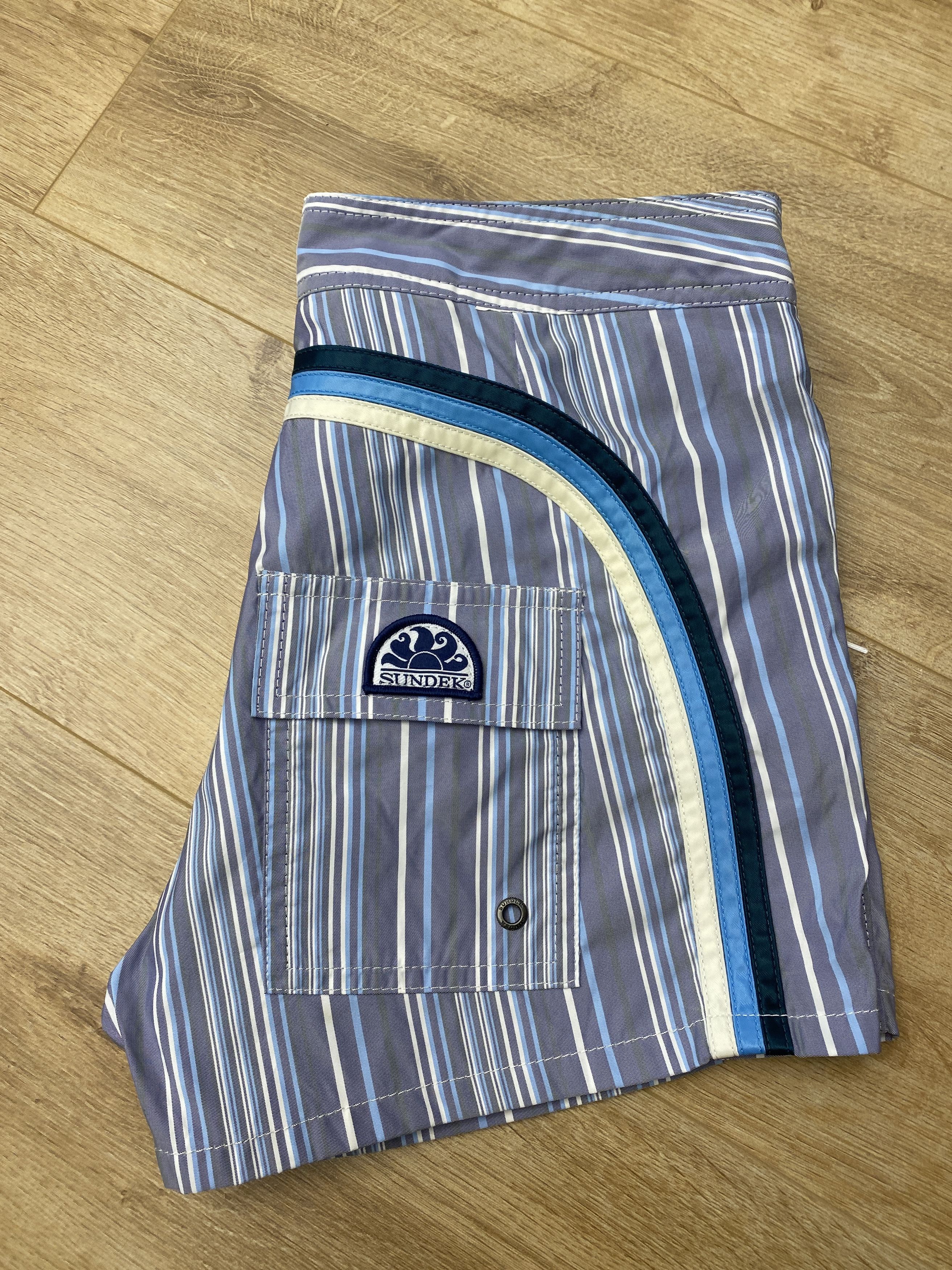 Sundek Rainbow Sundek 29 Beach Board Shorts Trunks Bath Size 29 S Size US 29 - 8 Thumbnail