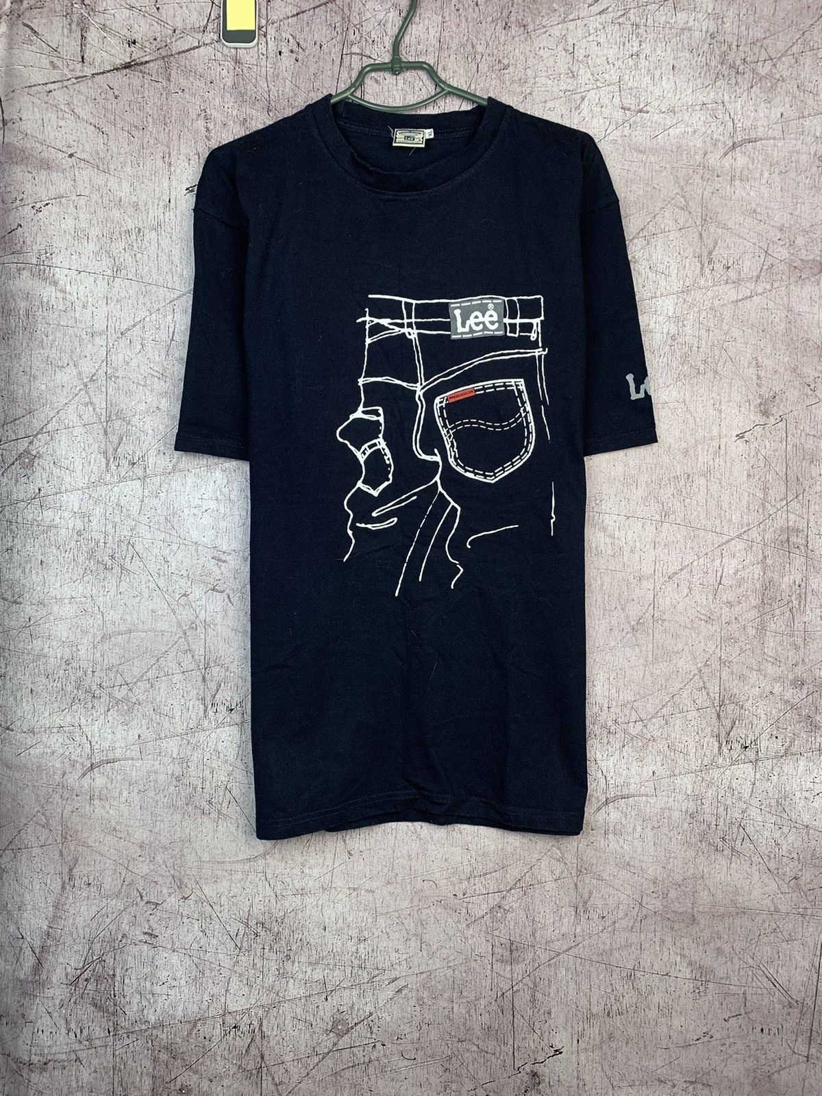 Lee × Vintage Vintage Lee T shirt Size US XL / EU 56 / 4 - 1 Thumbnail