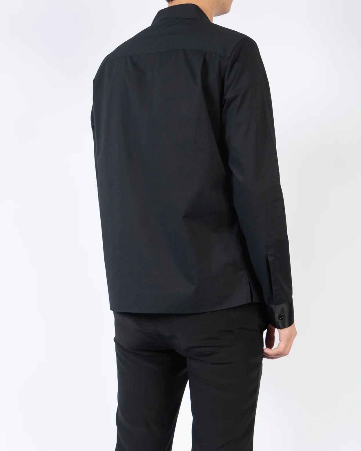 Haider Ackermann SS19 Black Lasercut Front Shirt Size US XS / EU 42 / 0 - 3 Thumbnail