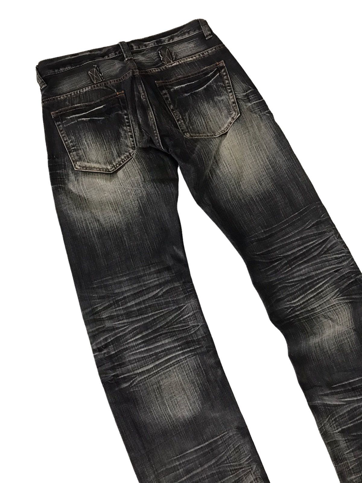 Other Thrashed Sorridere Jeans Acid Wash Distressed Denim Pant⚡️ Size US 32 / EU 48 - 9 Thumbnail