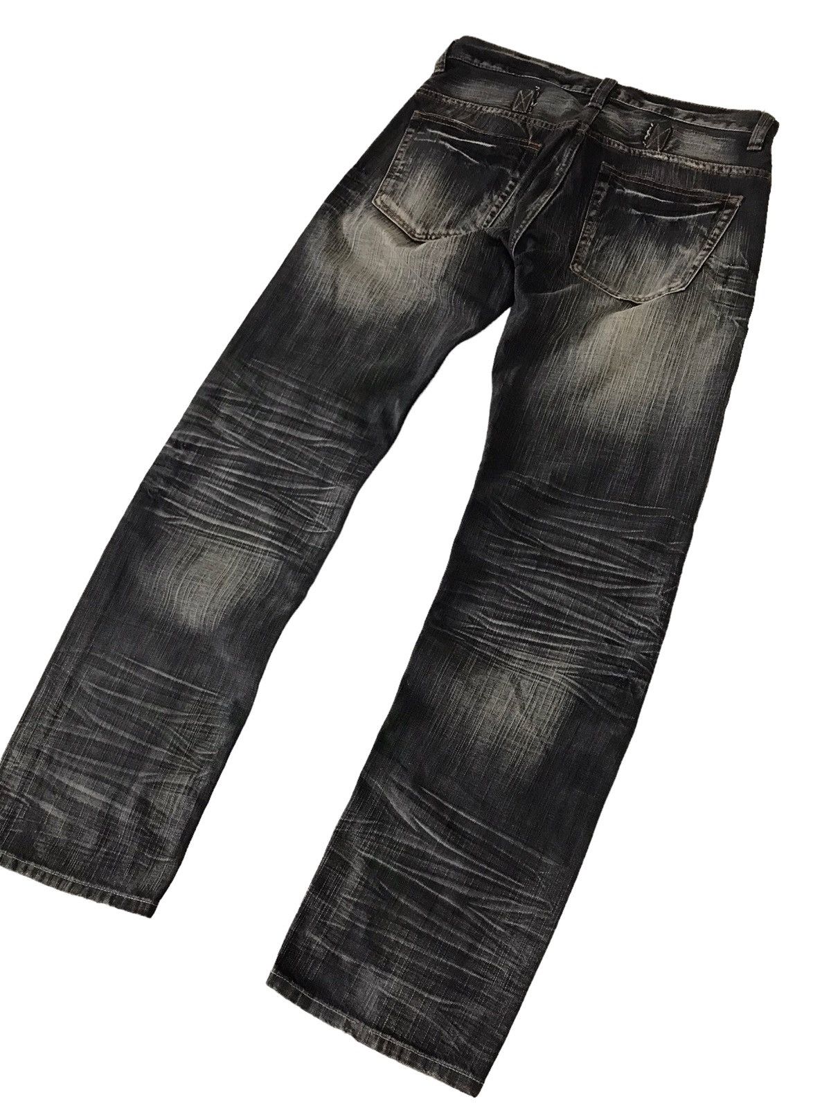 Other Thrashed Sorridere Jeans Acid Wash Distressed Denim Pant⚡️ Size US 32 / EU 48 - 8 Thumbnail
