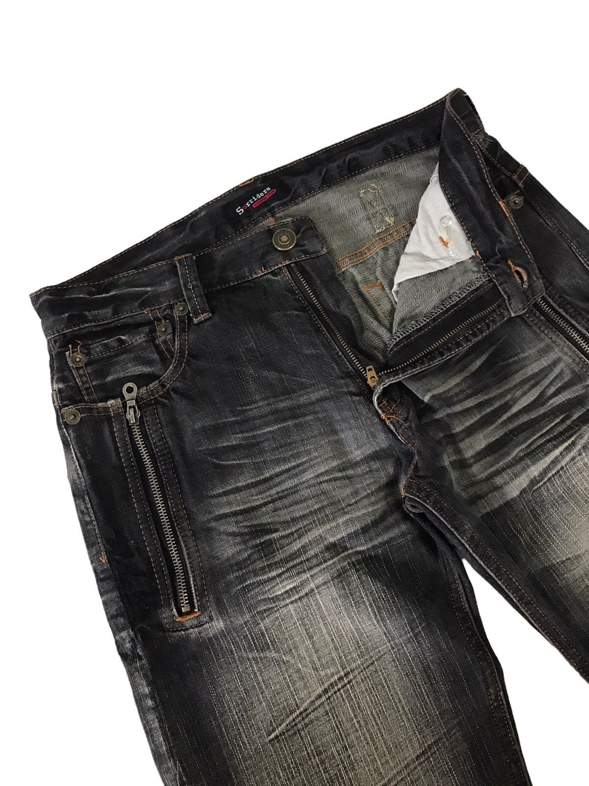 Other Thrashed Sorridere Jeans Acid Wash Distressed Denim Pant⚡️ Size US 32 / EU 48 - 6 Thumbnail