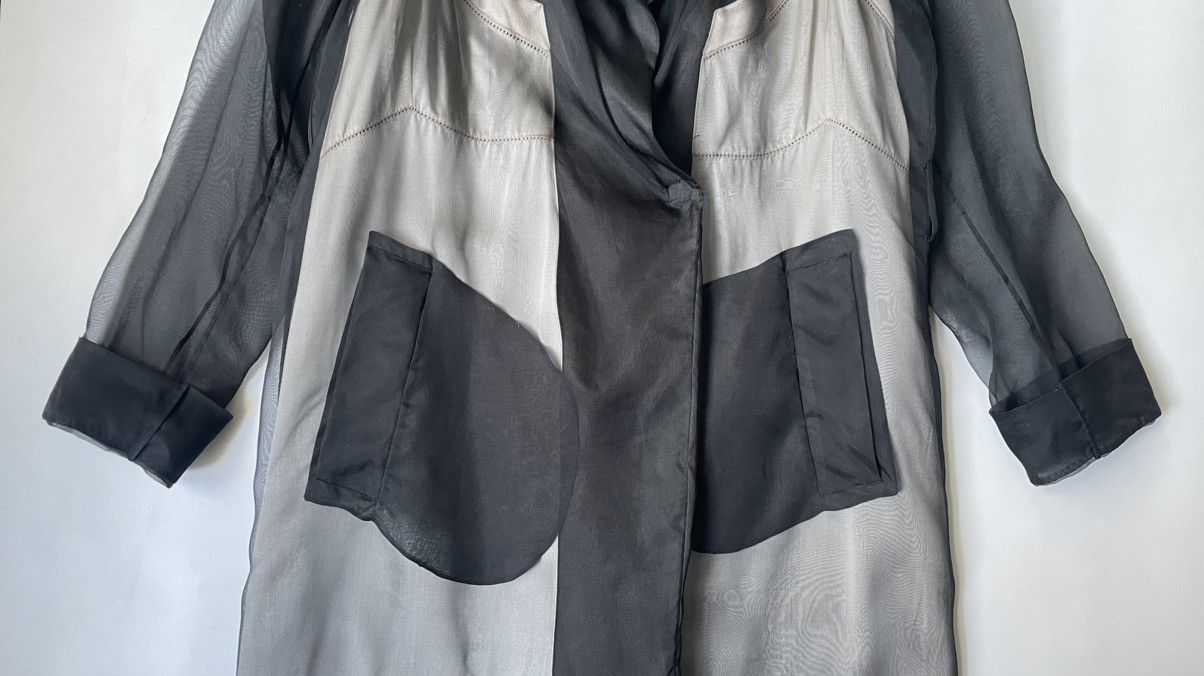 Maison Margiela S/S 16 Layered Silk Nightgown Overcoat Size M / US 6-8 / IT 42-44 - 8 Thumbnail