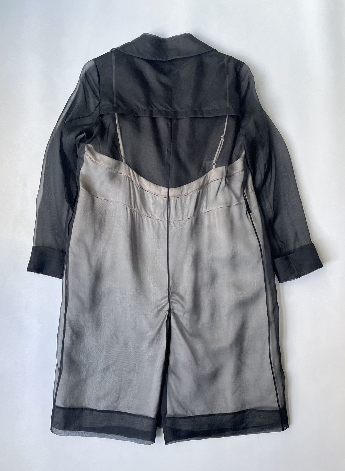 Maison Margiela S/S 16 Layered Silk Nightgown Overcoat Size M / US 6-8 / IT 42-44 - 12 Thumbnail