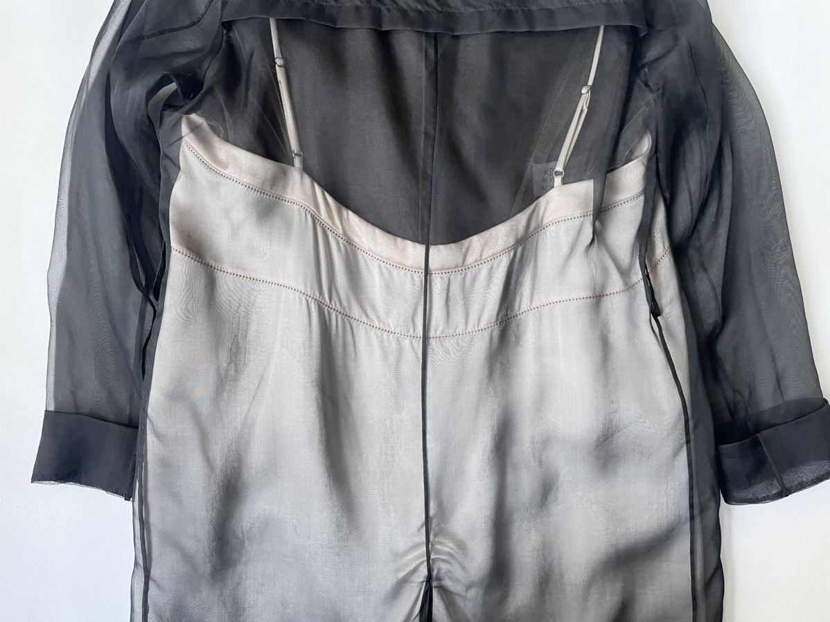 Maison Margiela S/S 16 Layered Silk Nightgown Overcoat Size M / US 6-8 / IT 42-44 - 15 Thumbnail