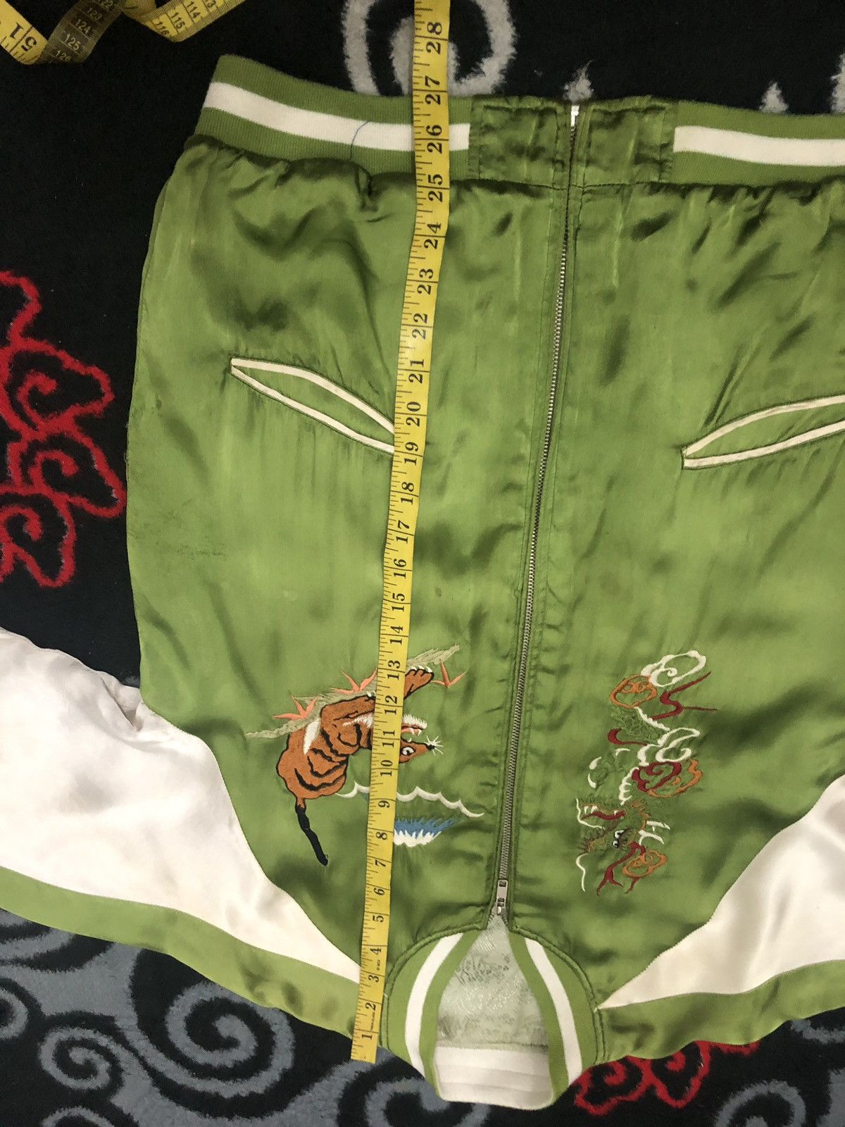 Japanese Brand Vintage Reversible Sukajan Jacket 100% Rayon Size US M / EU 48-50 / 2 - 20 Thumbnail