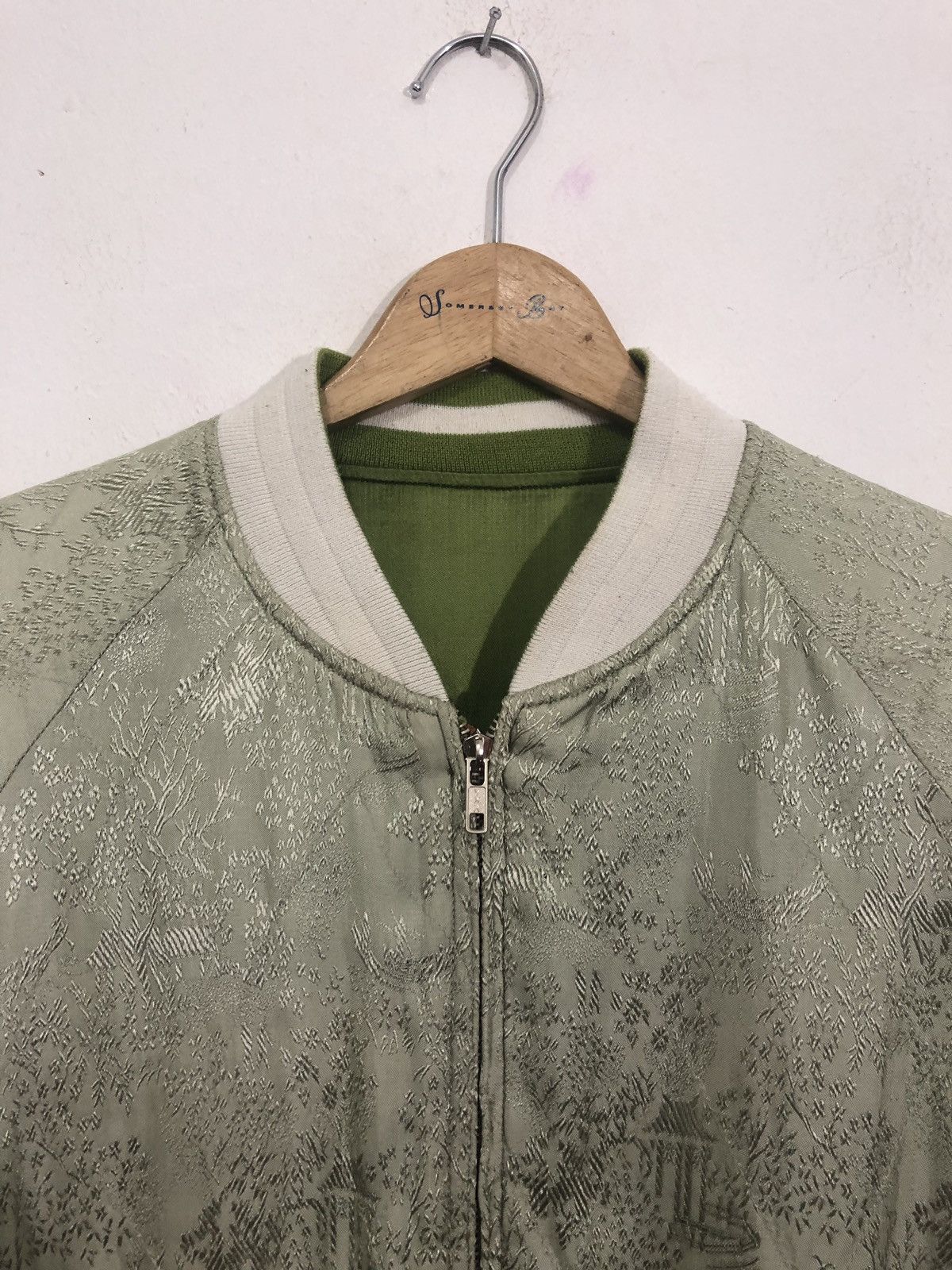Japanese Brand Vintage Reversible Sukajan Jacket 100% Rayon Size US M / EU 48-50 / 2 - 11 Thumbnail