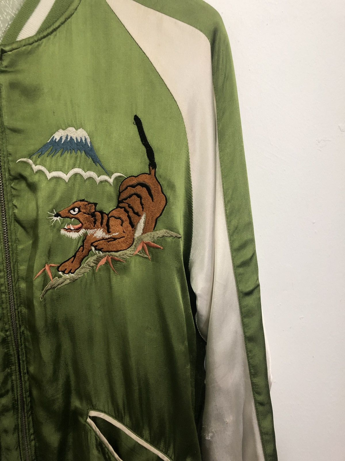 Japanese Brand Vintage Reversible Sukajan Jacket 100% Rayon Size US M / EU 48-50 / 2 - 4 Thumbnail
