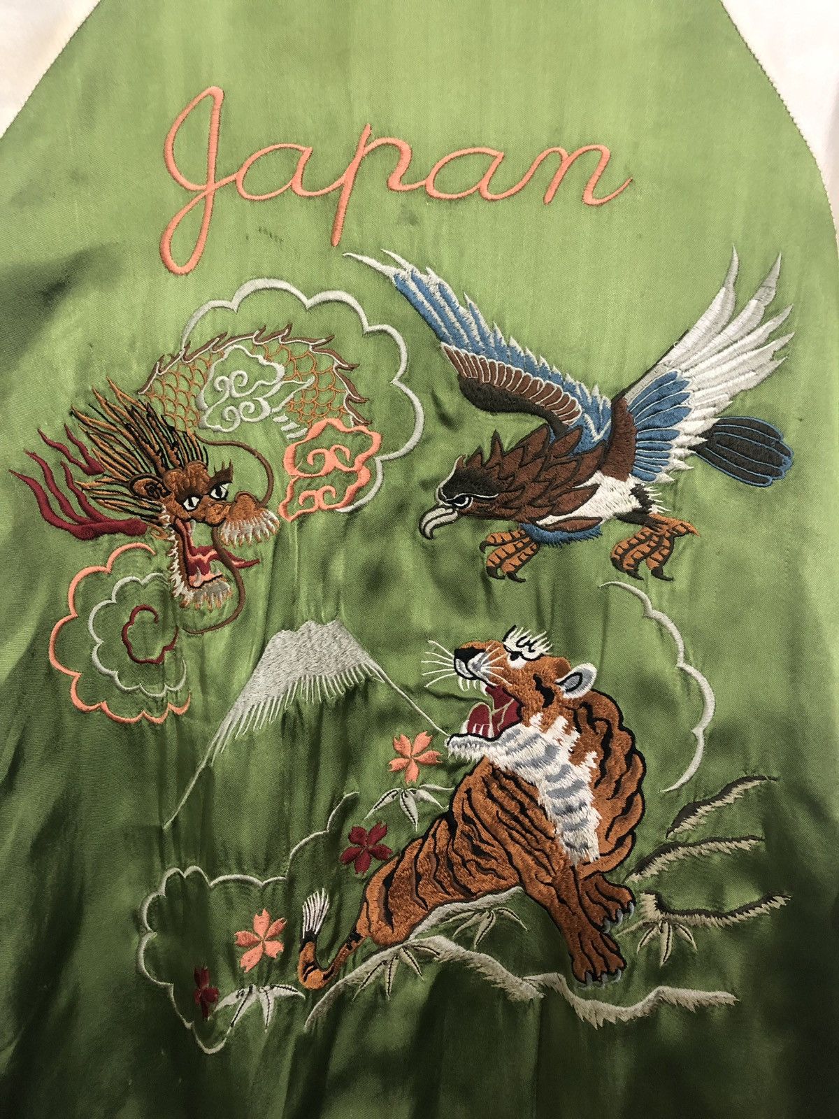 Japanese Brand Vintage Reversible Sukajan Jacket 100% Rayon Size US M / EU 48-50 / 2 - 8 Thumbnail