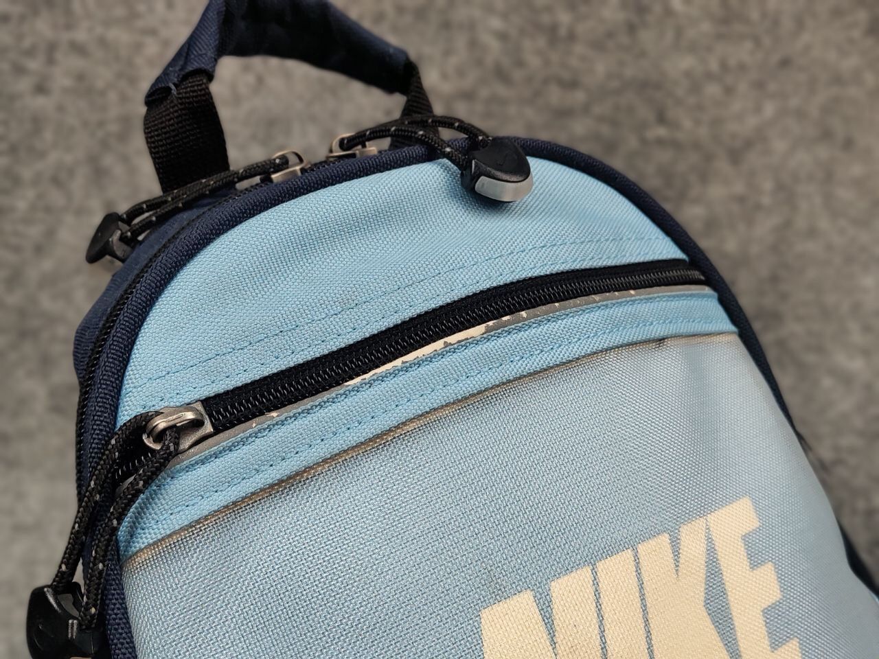 Nike Vintage 90's Nike Mini Blue Backpack Logo Size ONE SIZE - 9 Thumbnail