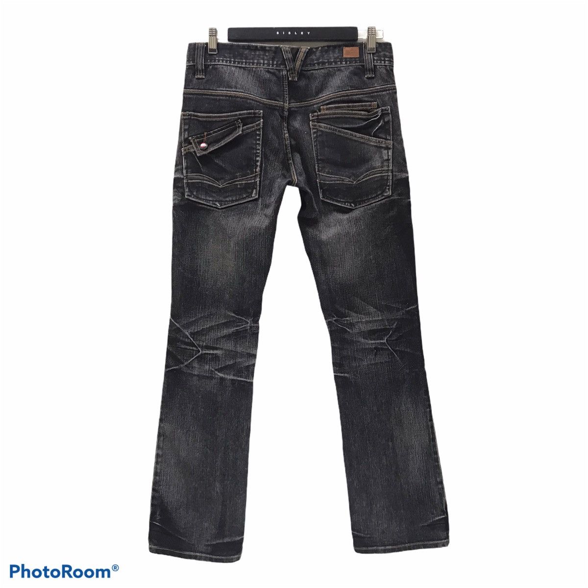 Nicole Club Nicole Club For Men Distressed Denim Acid Wash MultiPocket Size US 31 - 2 Thumbnail