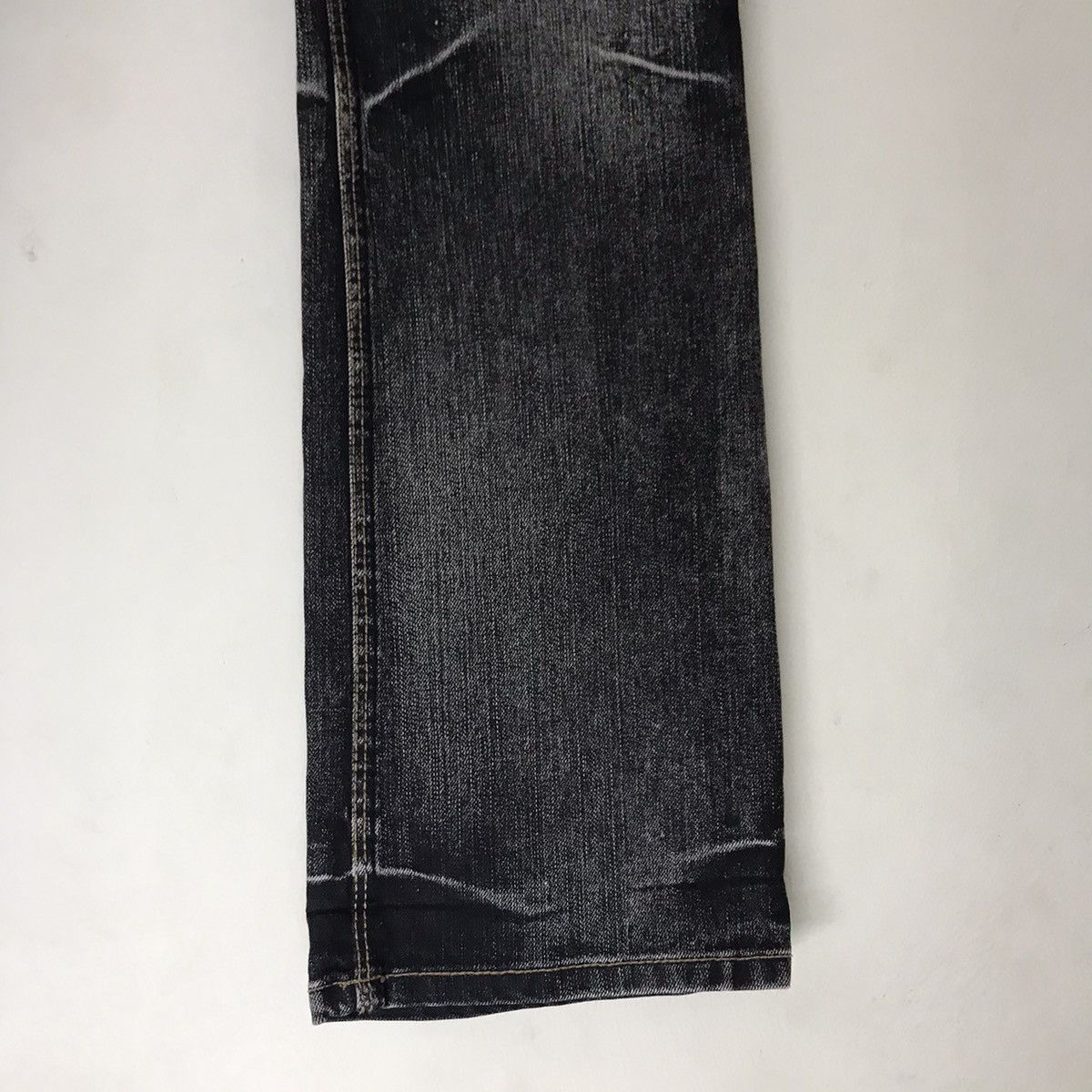 Nicole Club Nicole Club For Men Distressed Denim Acid Wash MultiPocket Size US 31 - 9 Thumbnail
