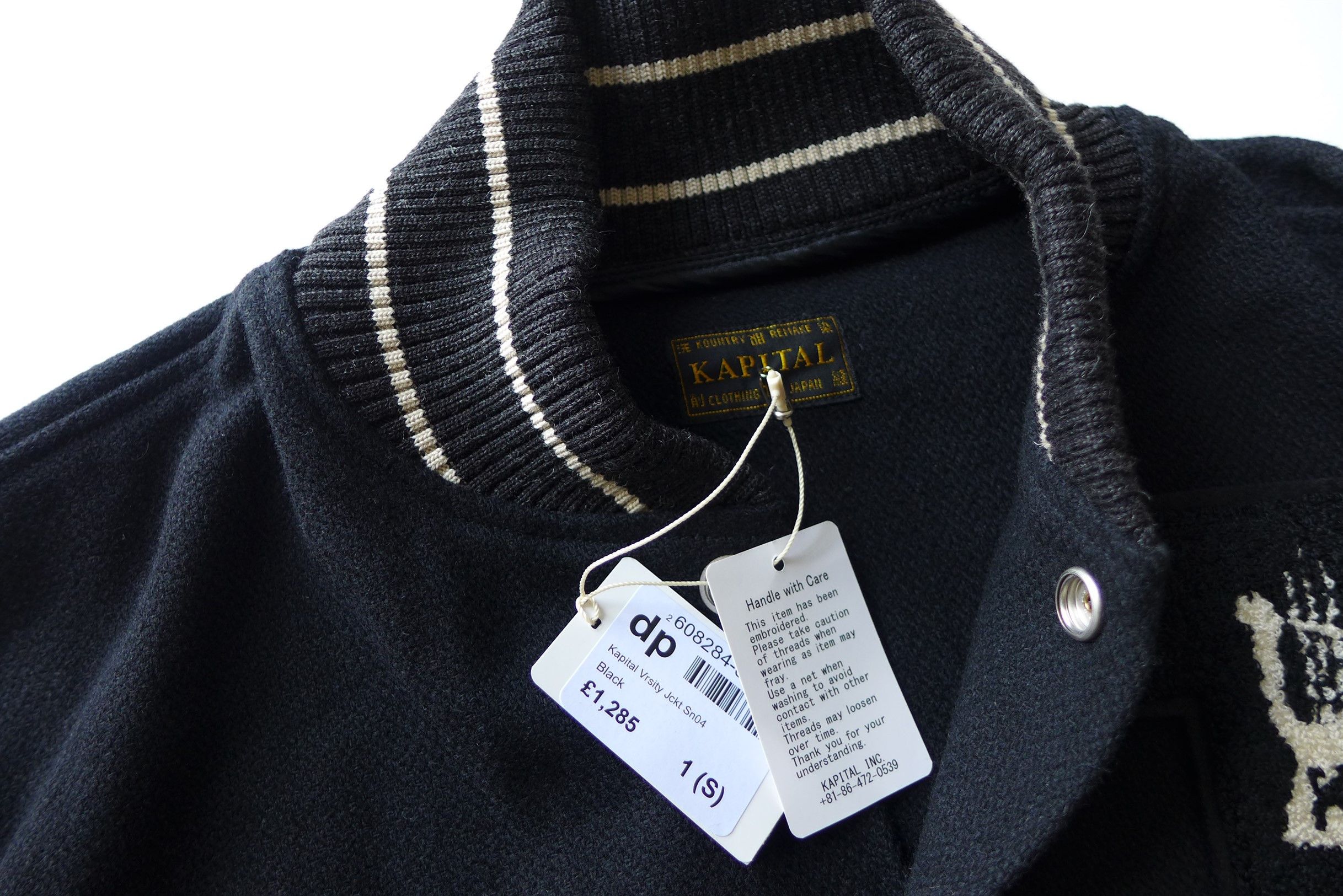 Kapital Kapital Oversized 40s Wool L-FIVE Varsity Jacket Size US S / EU 44-46 / 1 - 13 Thumbnail