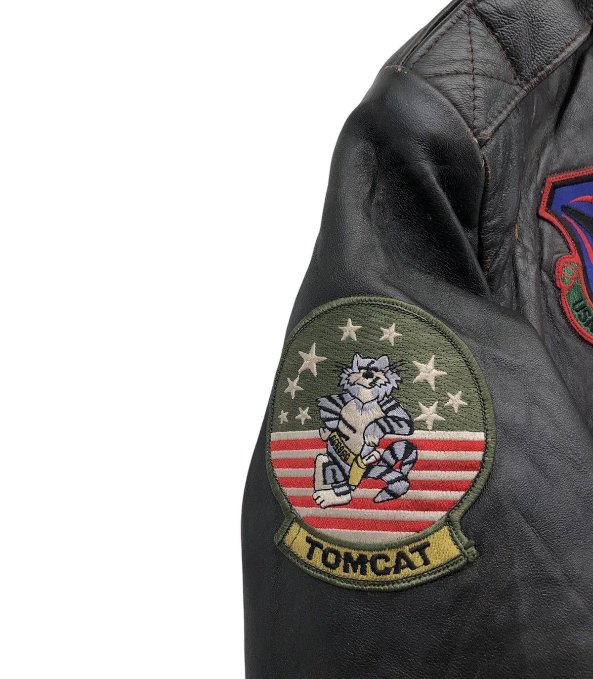 Schott Vtg 80s Schott Bross Type A-2 Leather Flight Jacket Patches Size US M / EU 48-50 / 2 - 6 Thumbnail