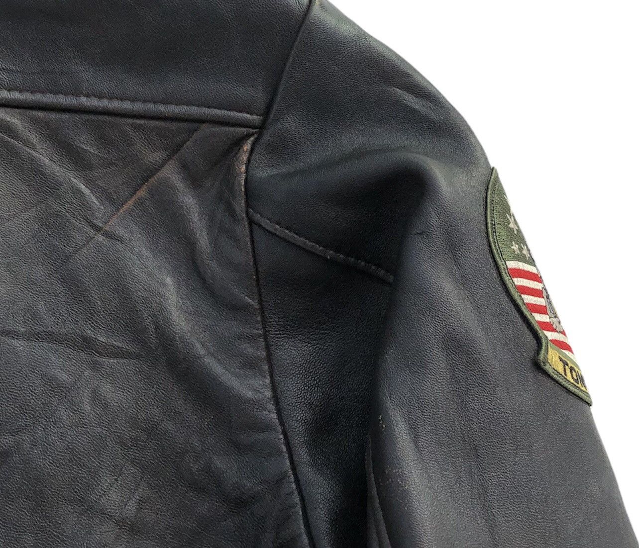 Schott Vtg 80s Schott Bross Type A-2 Leather Flight Jacket Patches Size US M / EU 48-50 / 2 - 16 Thumbnail